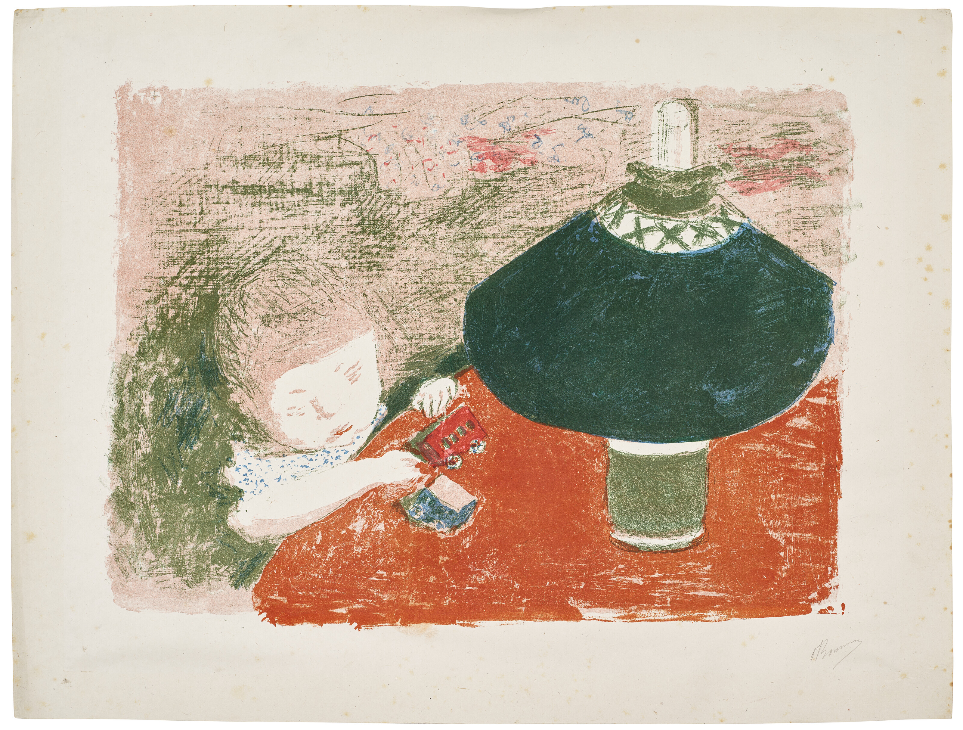 Pierre Bonnard — Поклонник а-ля Лампе