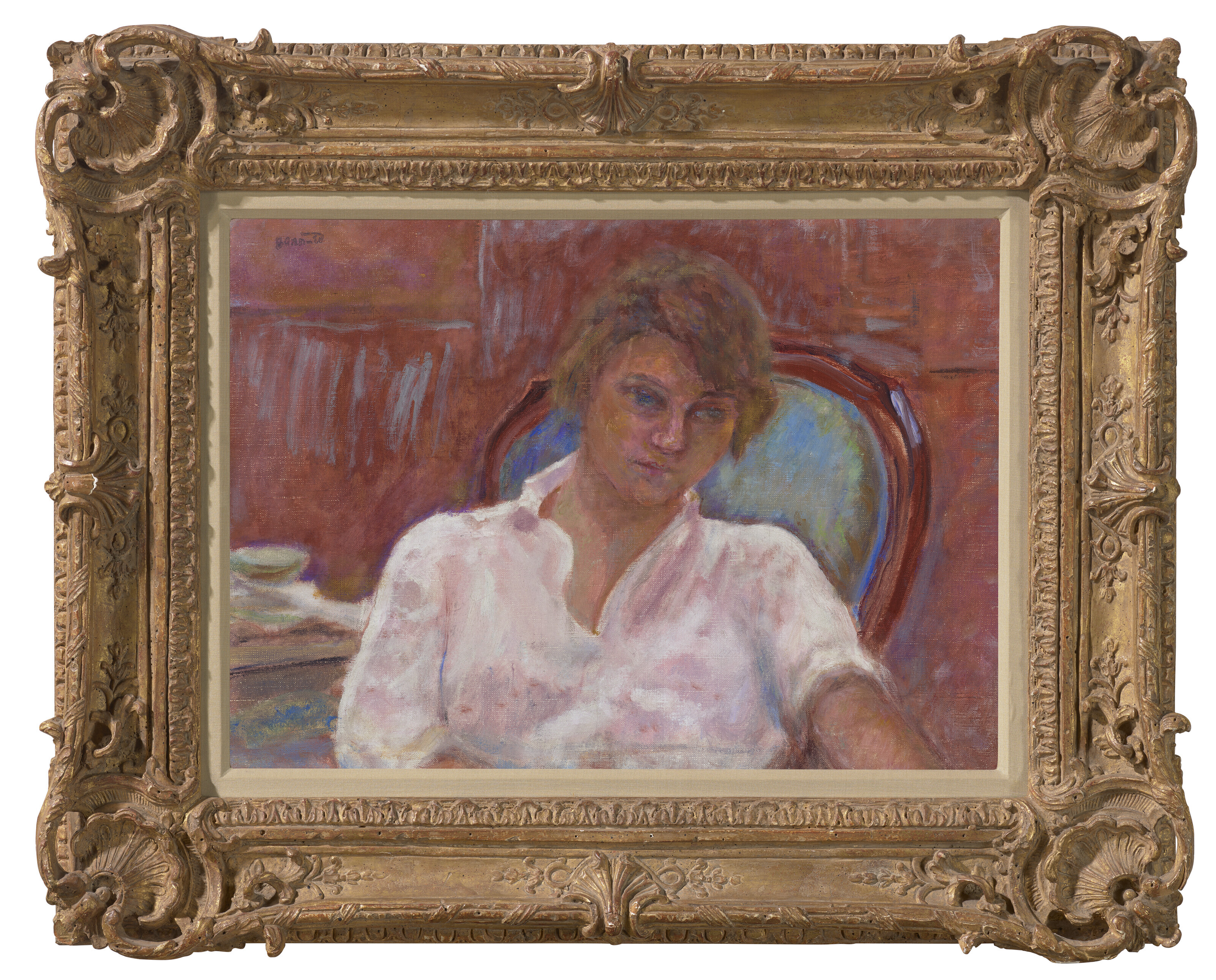 Pierre Bonnard — Молодая женщина, мечтающая о танце без границ, Розовая гармония, изображение 2