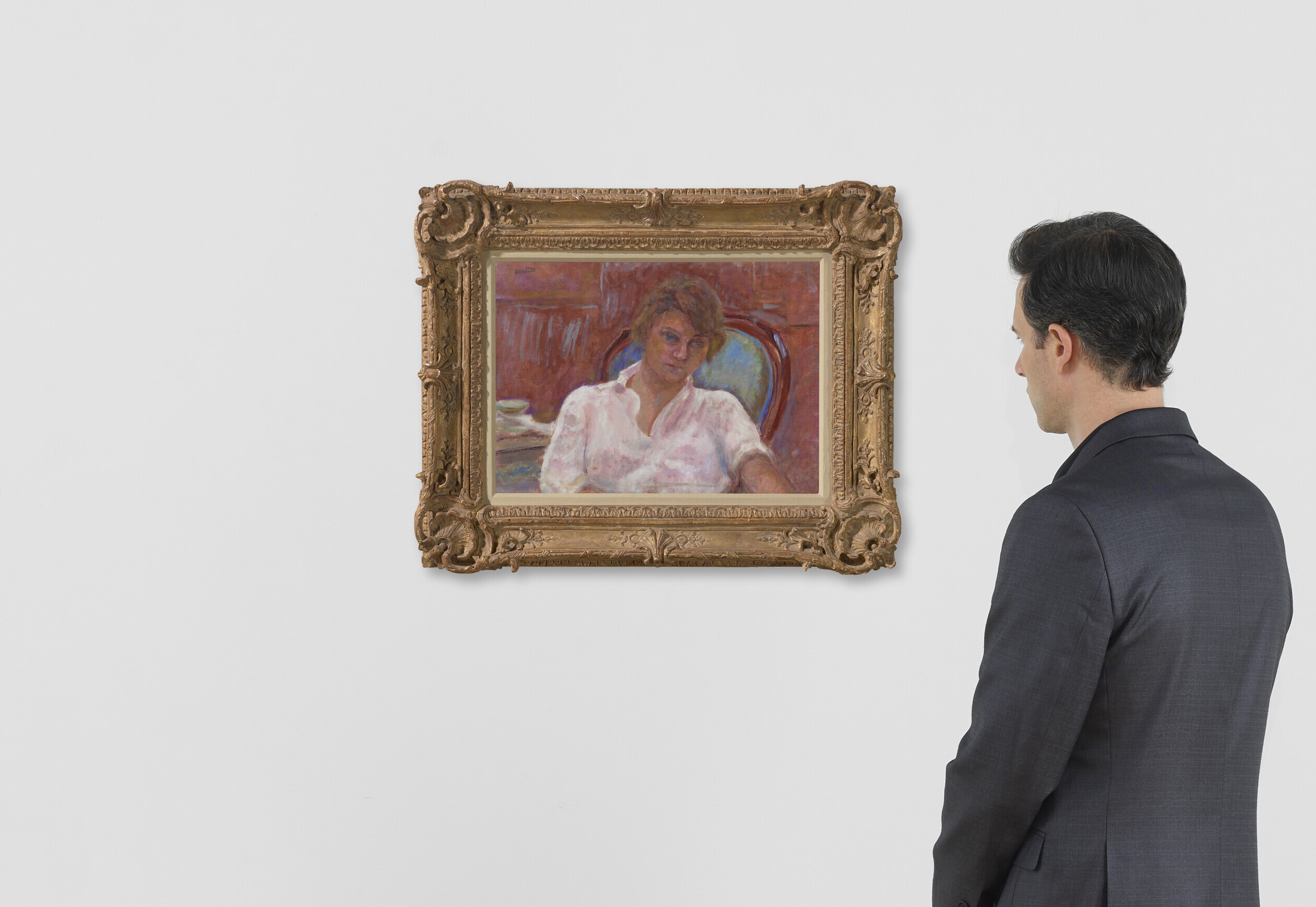 Pierre Bonnard — Молодая женщина, мечтающая о танце без границ, Розовая гармония, изображение 4