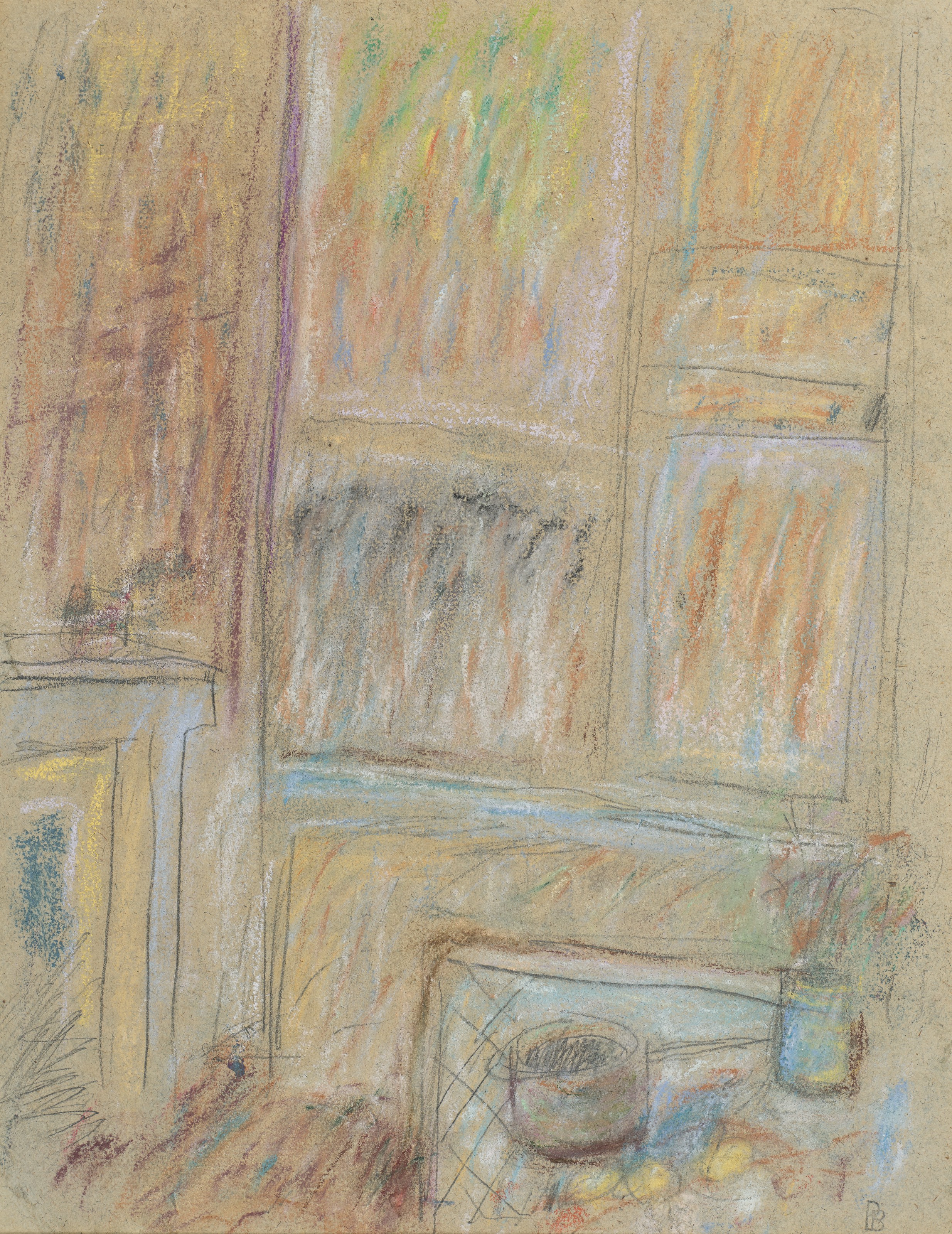 Pierre Bonnard — Смерть природы за окном открывается
