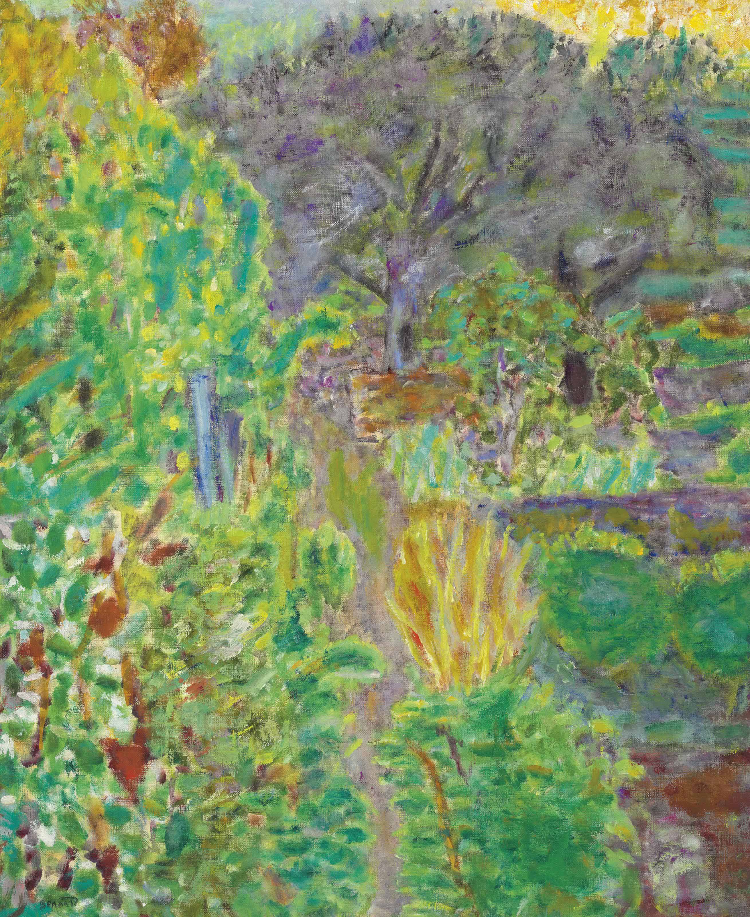 Pierre Bonnard — Сад в Канне