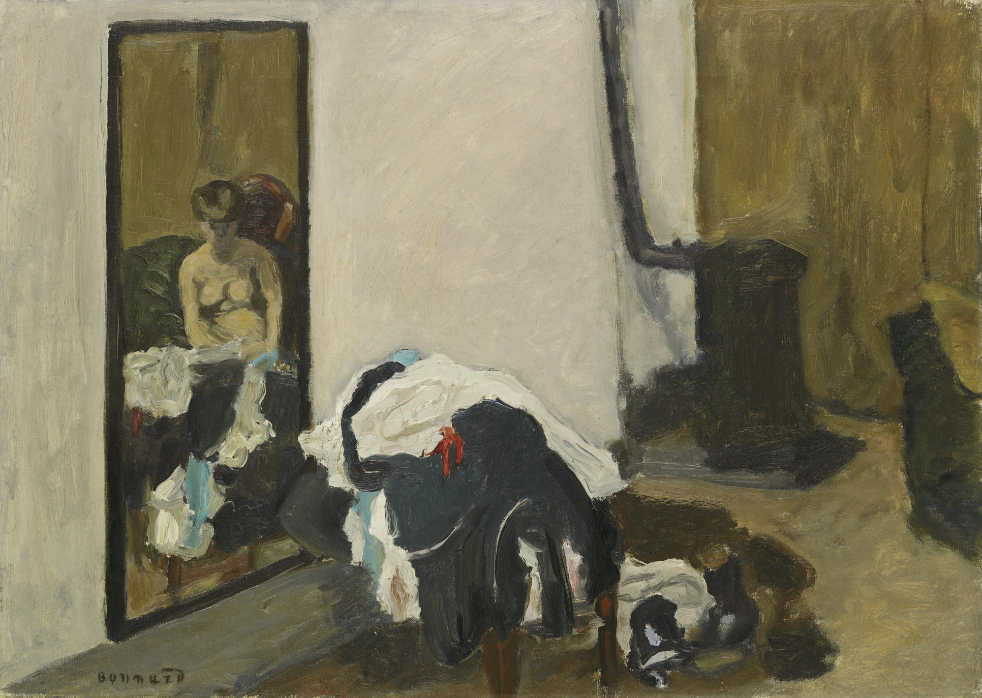 Pierre Bonnard — Женский туалет а-ля