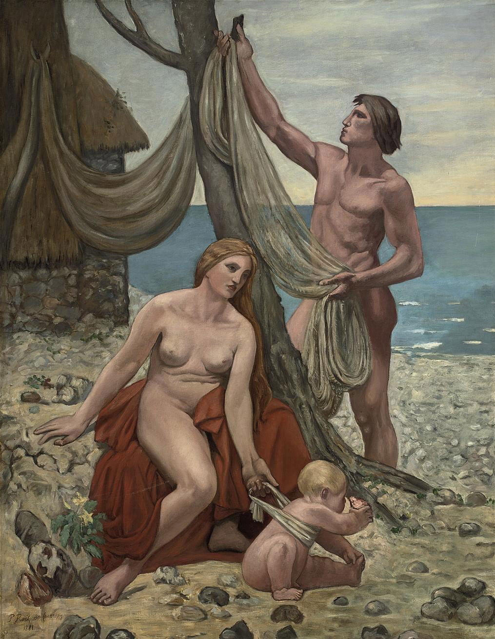 Pierre Puvis De Chavannes — Семья рыбака