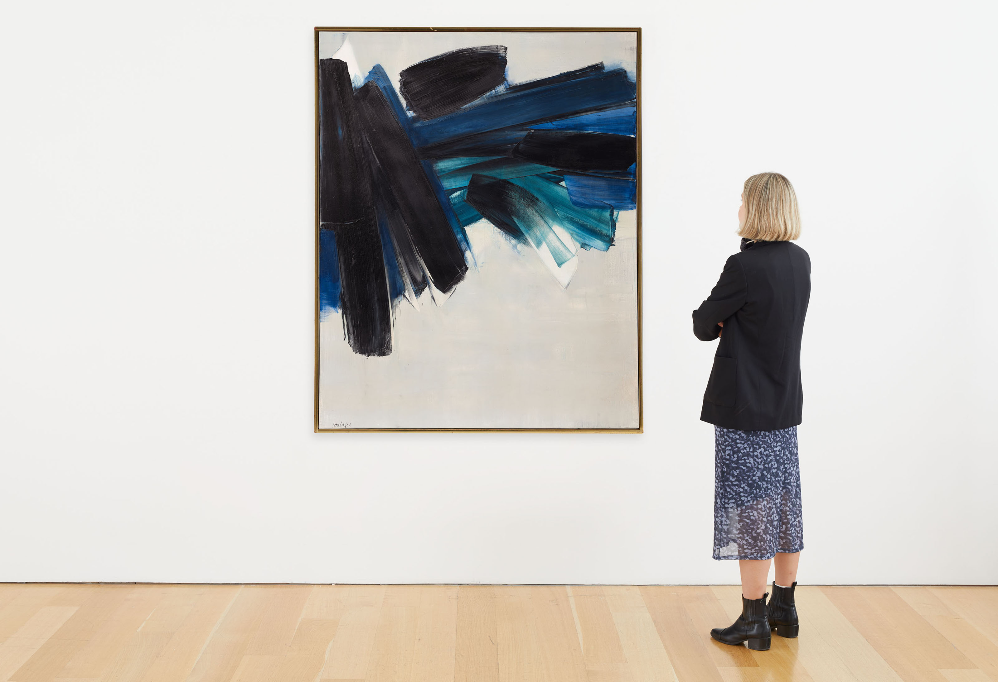 Pierre Soulages — Рисунок 162 x 130 см, 9 июля 1961 года, изображение 3