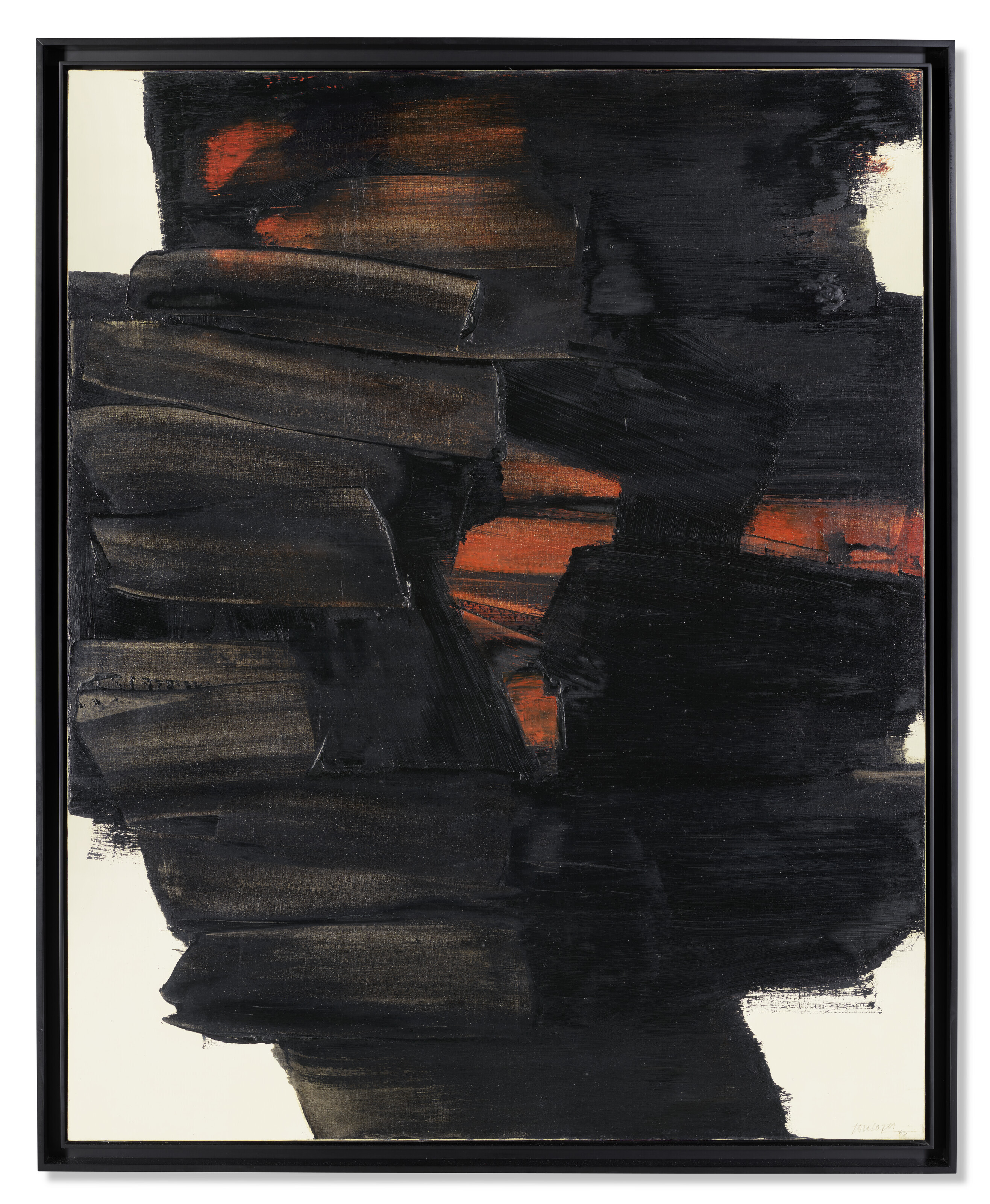 Pierre Soulages — Рисунок 162 x 130 см, 26 мая 1963 г., изображение 2