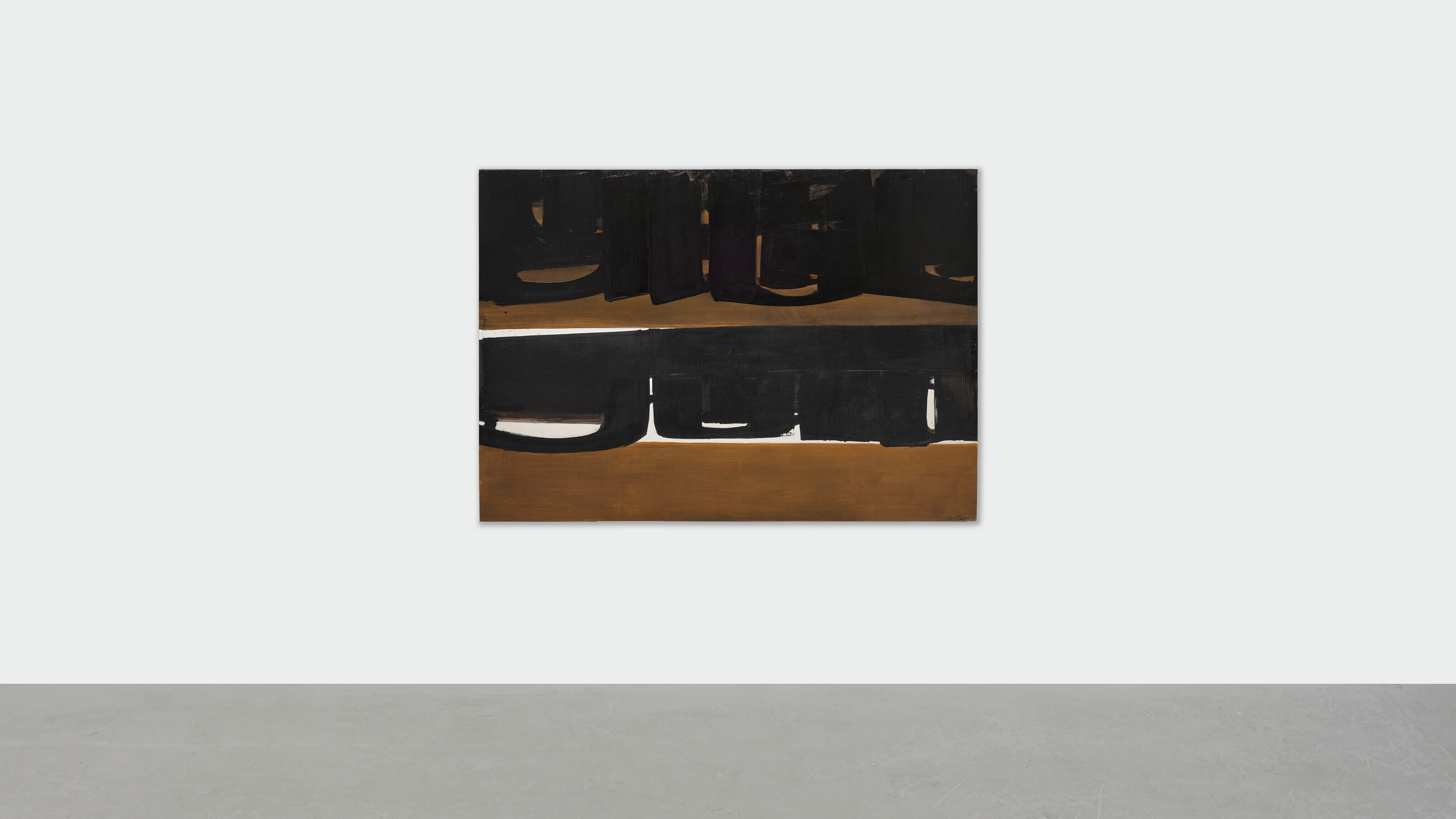 Pierre Soulages — Рисунок 143 х 202 см, 4 декабря 1970 г., изображение 3