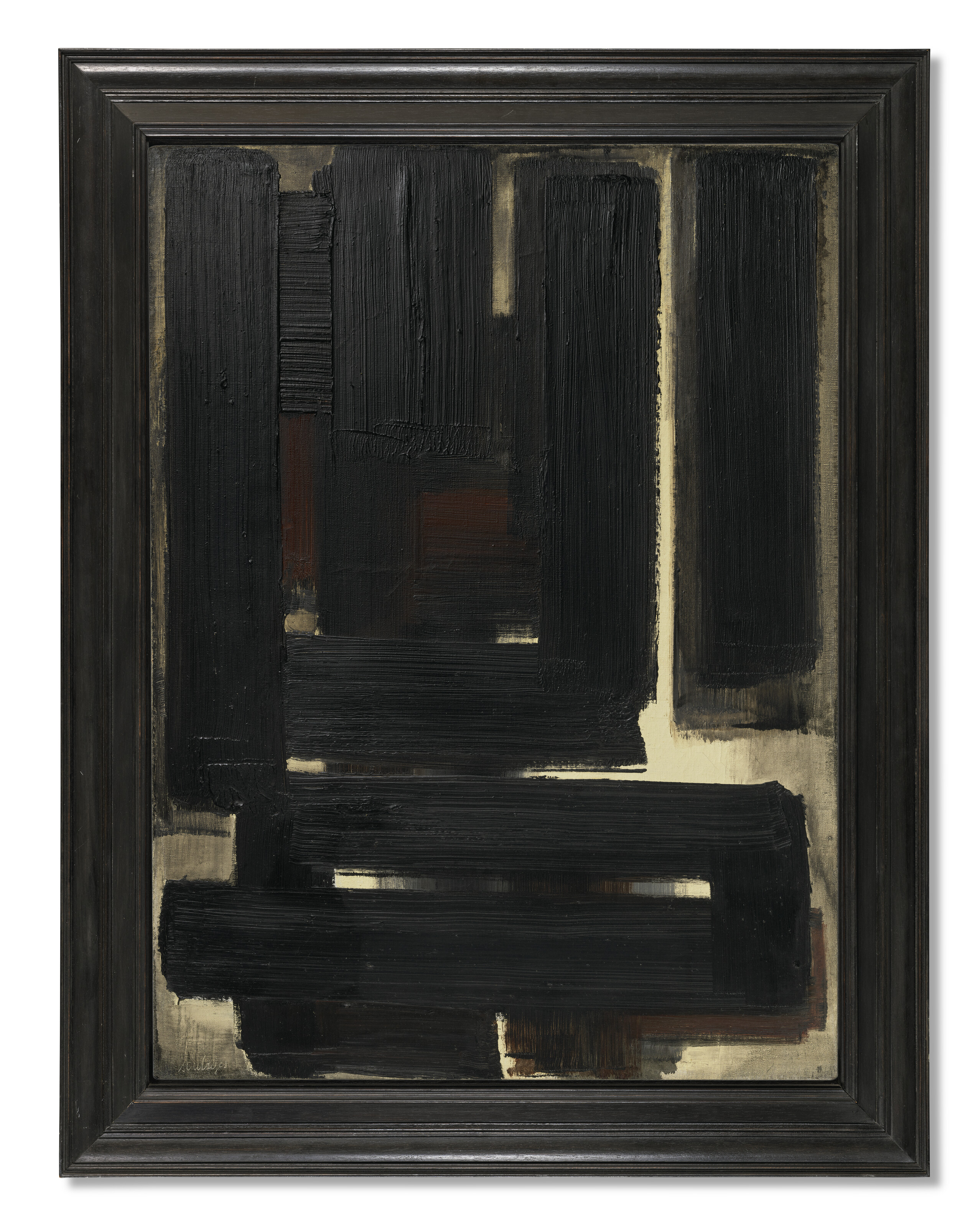 Pierre Soulages — Рисунок 81 х 60 см, 20 ноября 1954 г., изображение 2