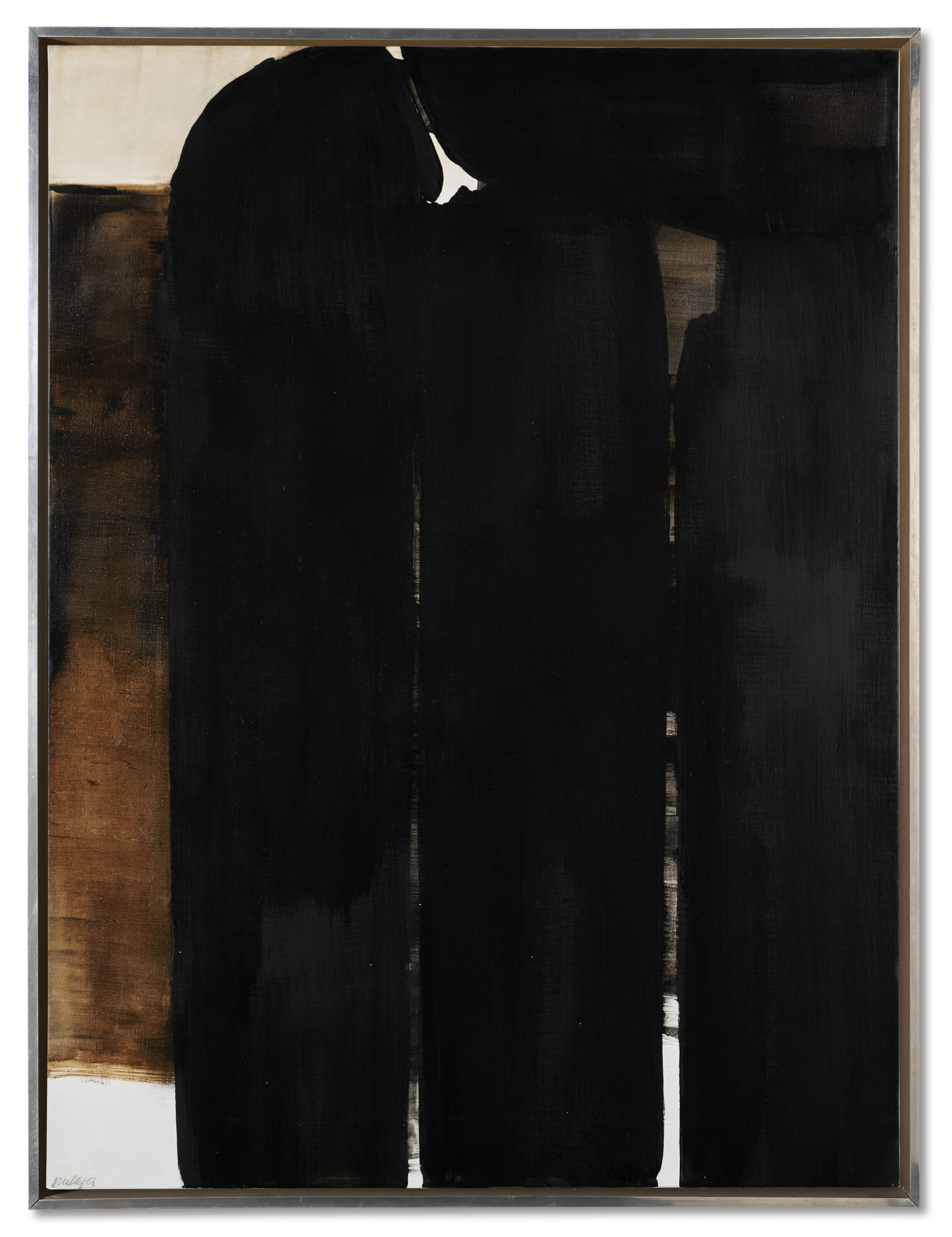 Pierre Soulages — Рисунок 130 х 97 см, 18 февраля 1969, изображение 2