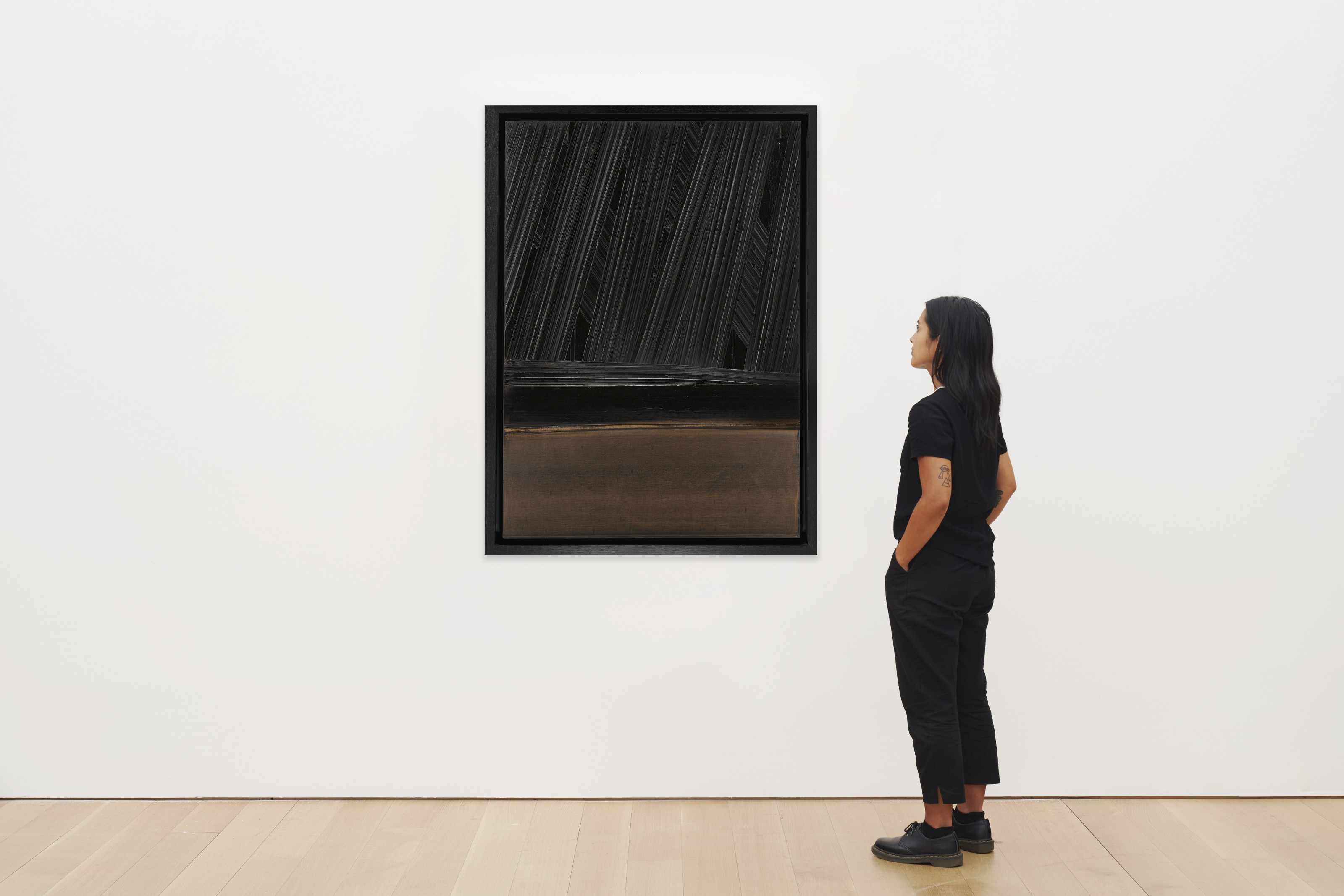 Pierre Soulages — Рисунок 130 x 92 см, 20 сентября 2003 г., изображение 3