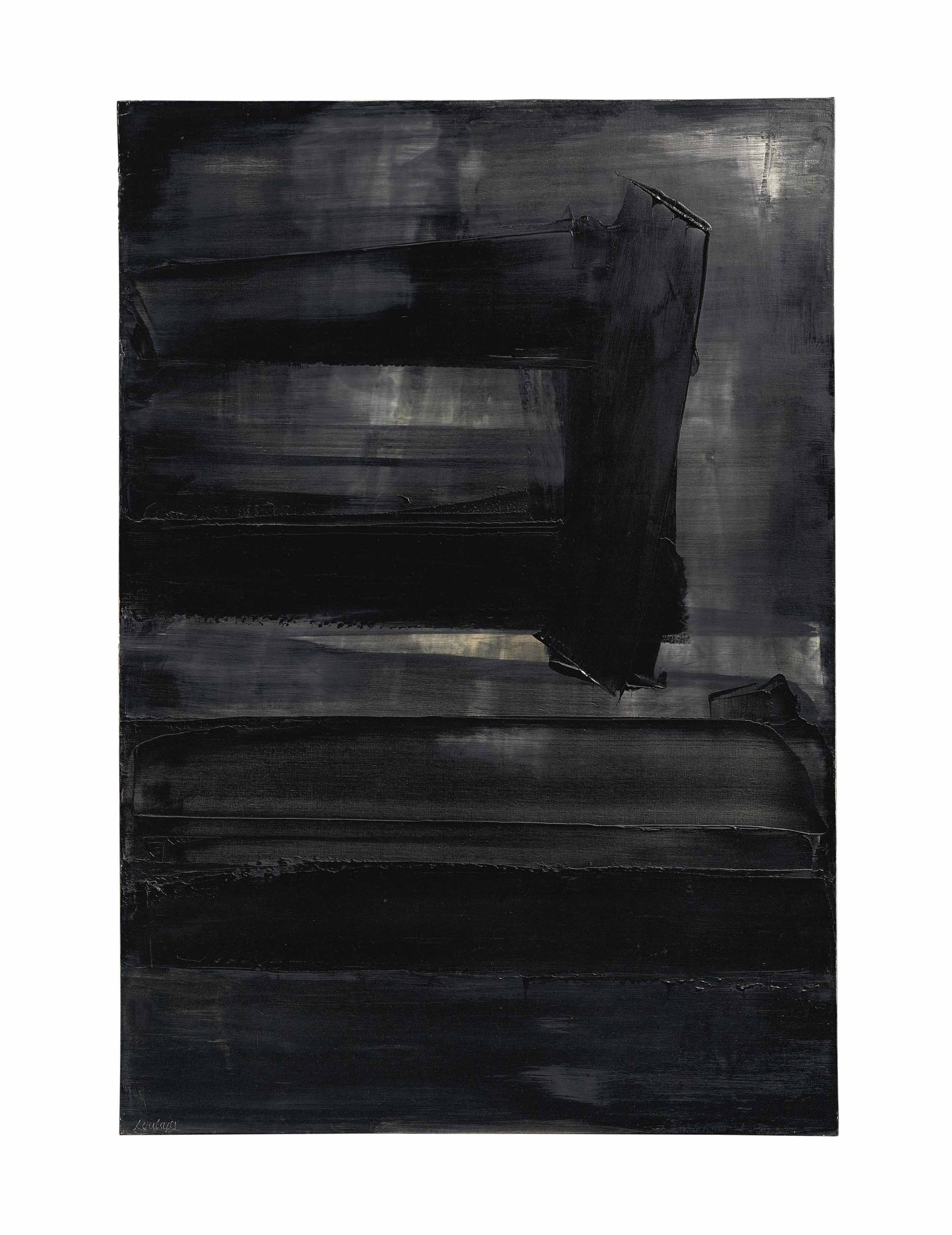 Pierre Soulages — Картина, 128 х 88 см, 12 февраля 1960 г.