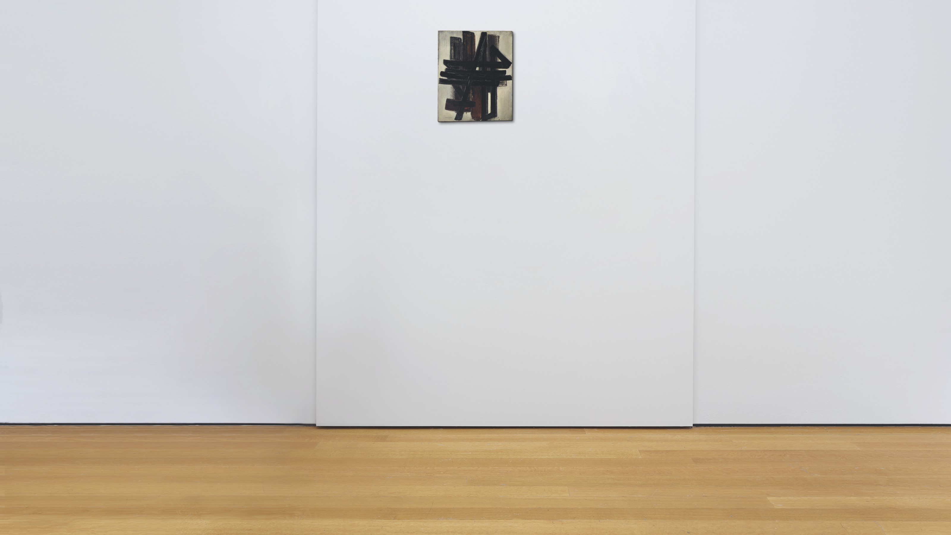 Pierre Soulages — Портрет, 46,2 х 38,2 см, 1952, изображение 2