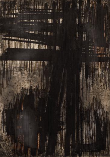 Pierre Soulages — О-форте VII