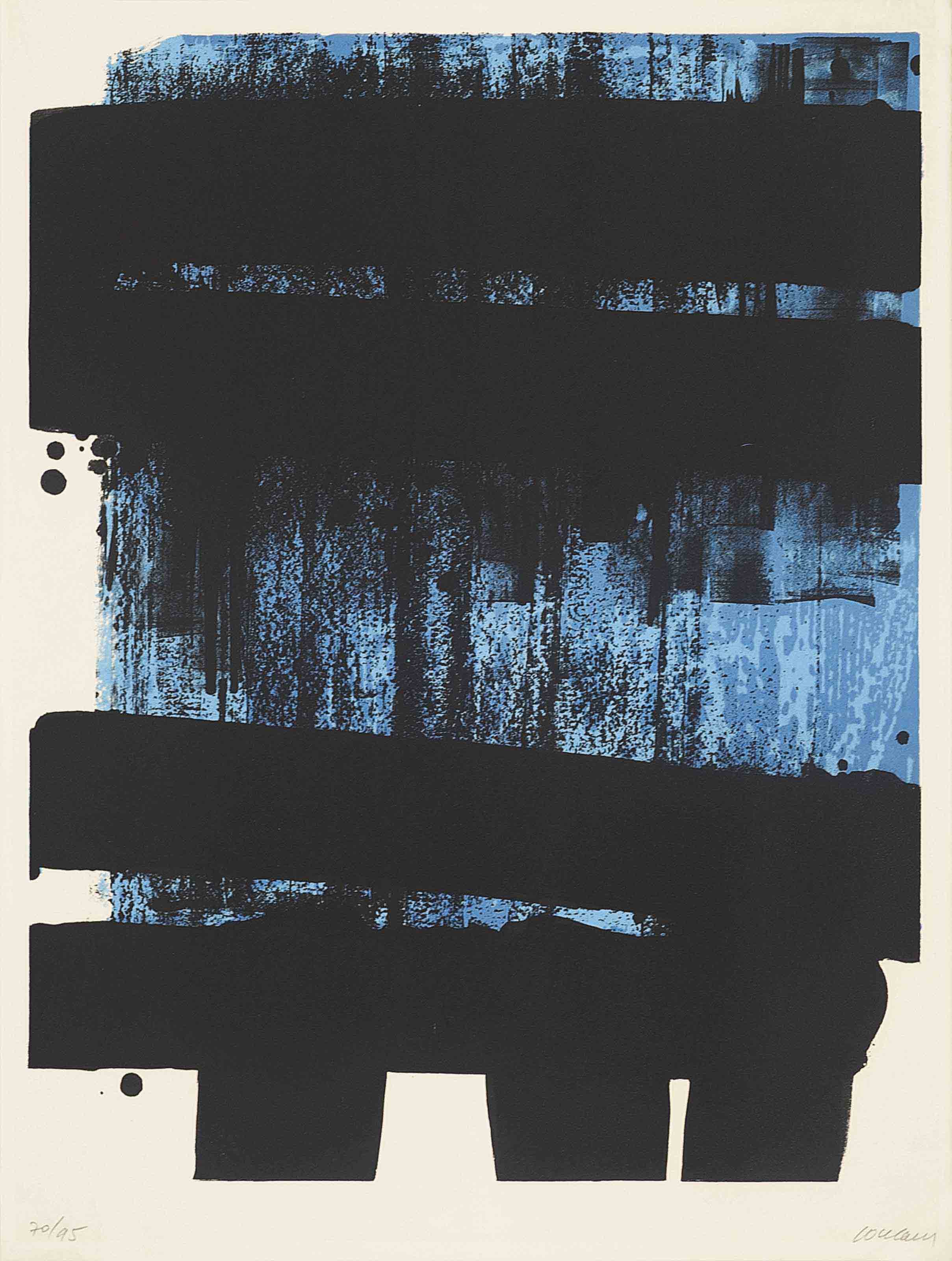 Pierre Soulages — Композиция