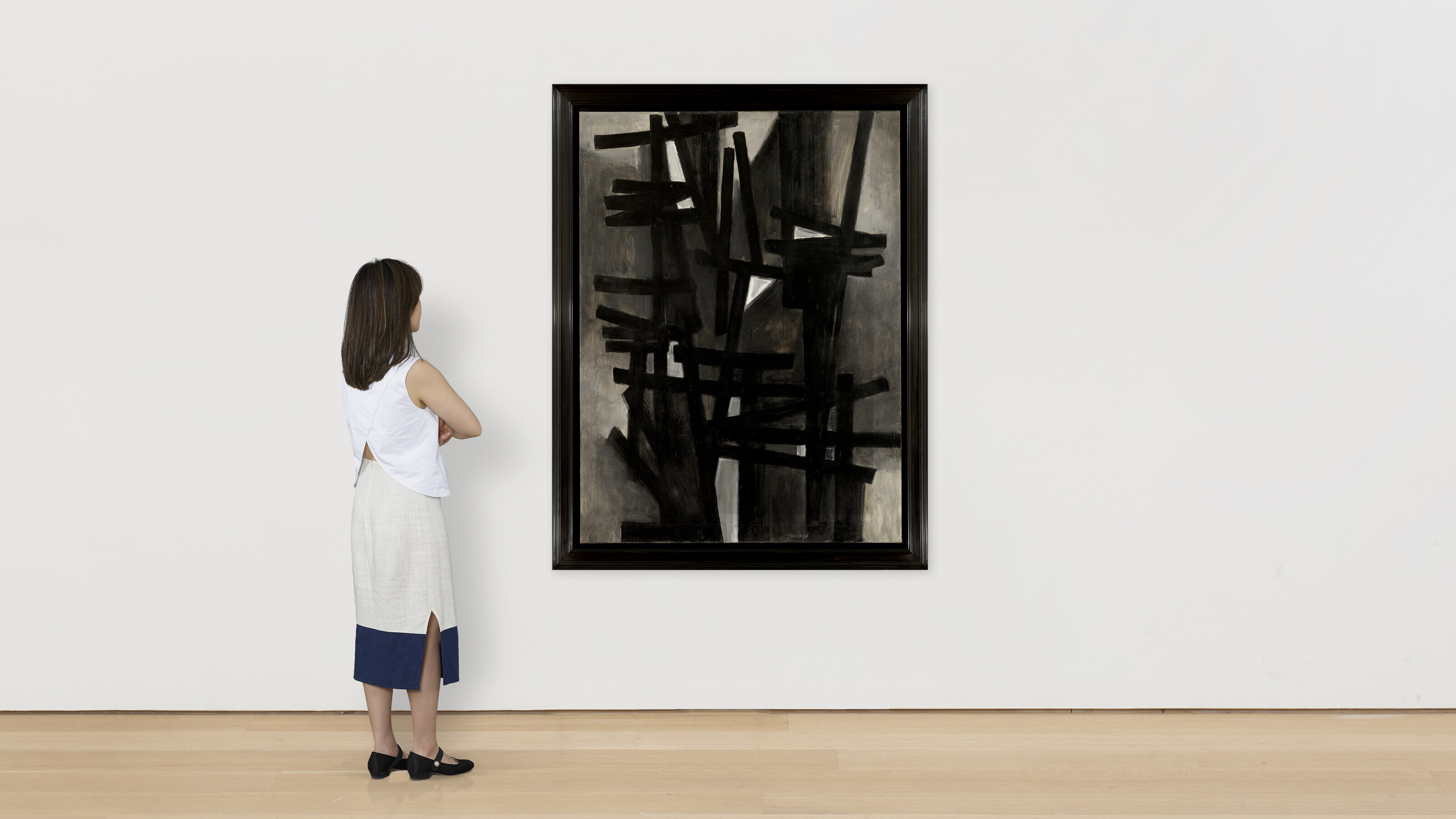 Pierre Soulages — Рисунок 130 х 97 см, 1949, изображение 3