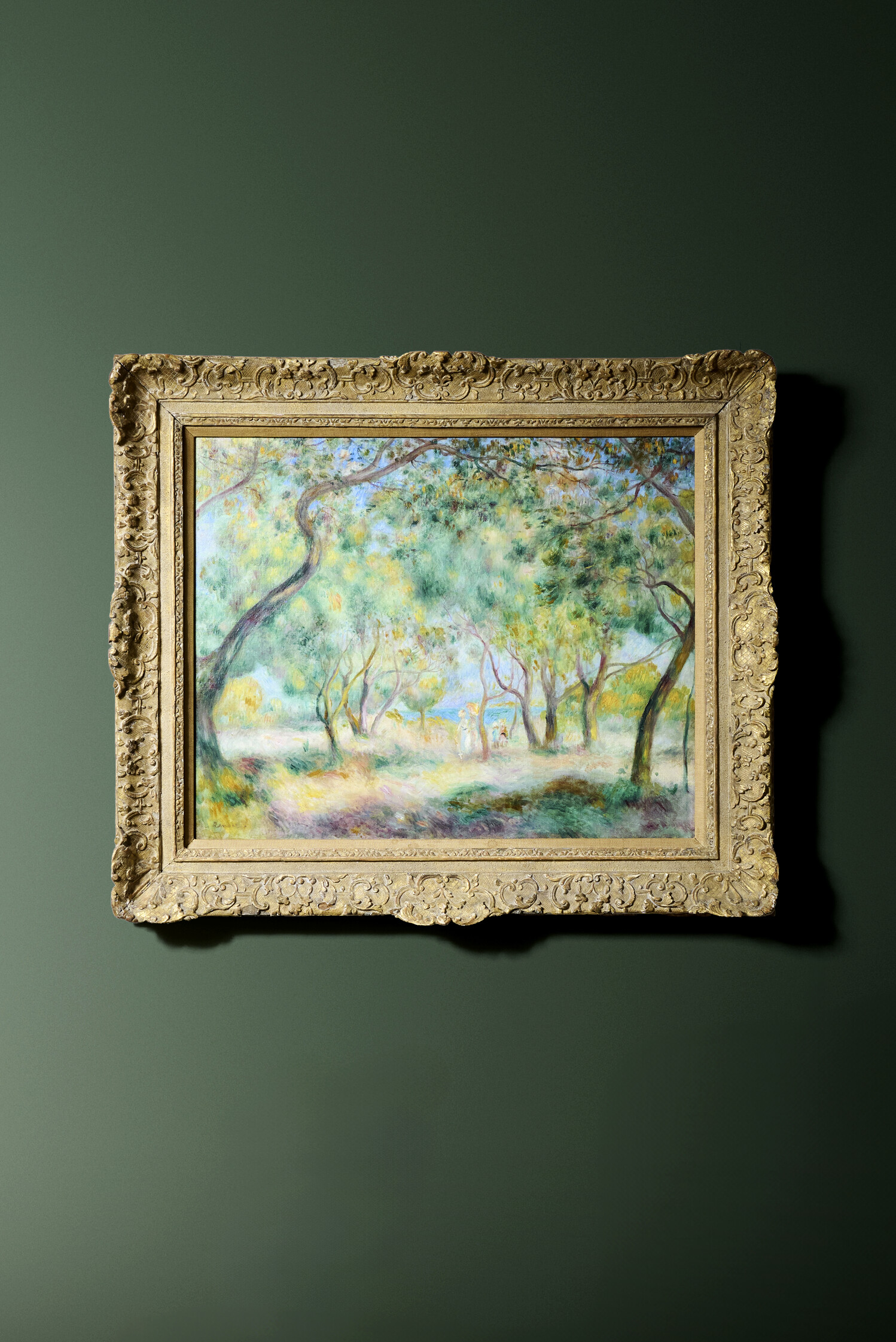Pierre-Auguste Renoir — Набережная у берега моря (лес Нуармутье), изображение 3