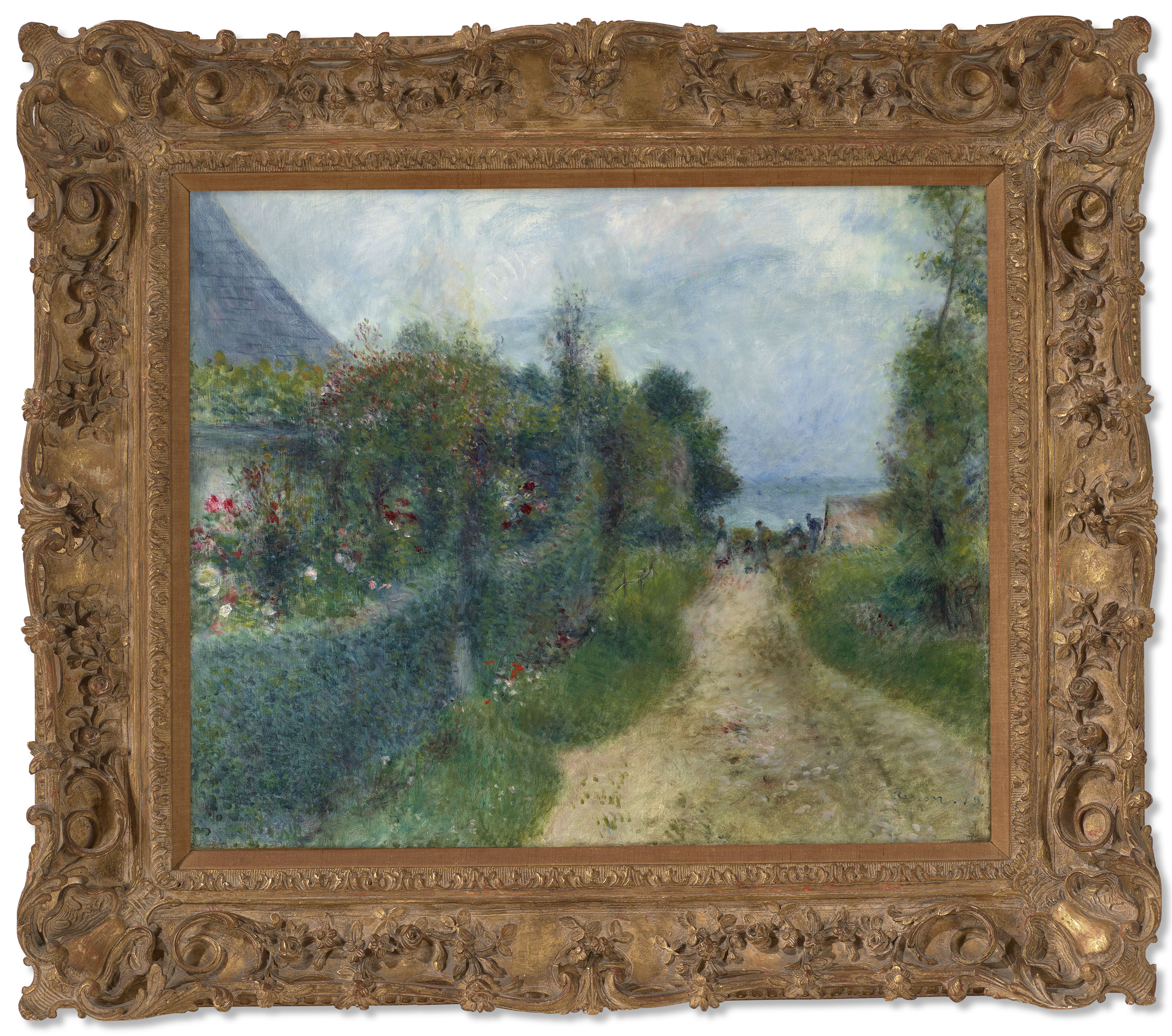 Pierre-Auguste Renoir — Дорога в Варжемон, изображение 2
