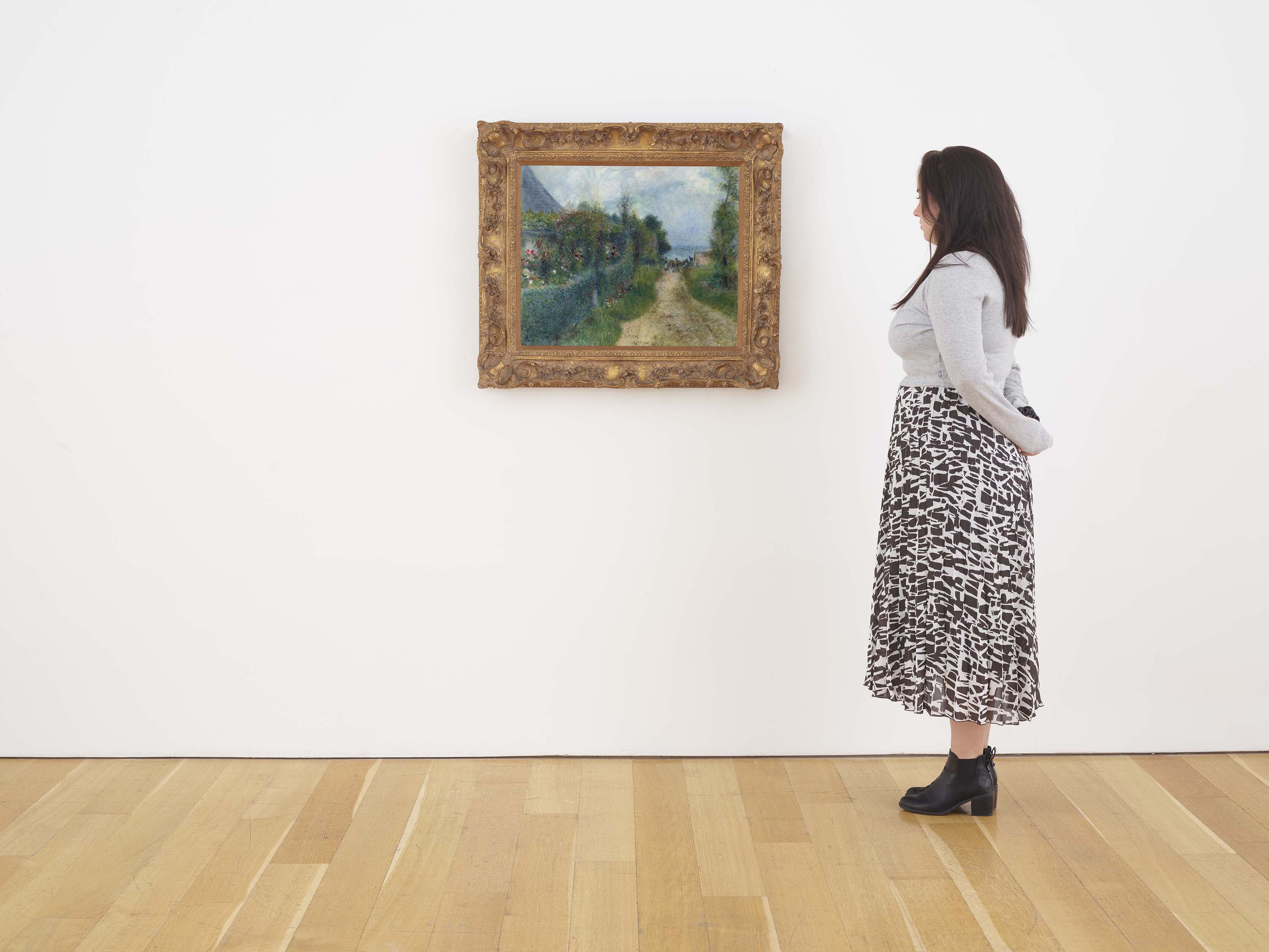 Pierre-Auguste Renoir — Дорога в Варжемон, изображение 3