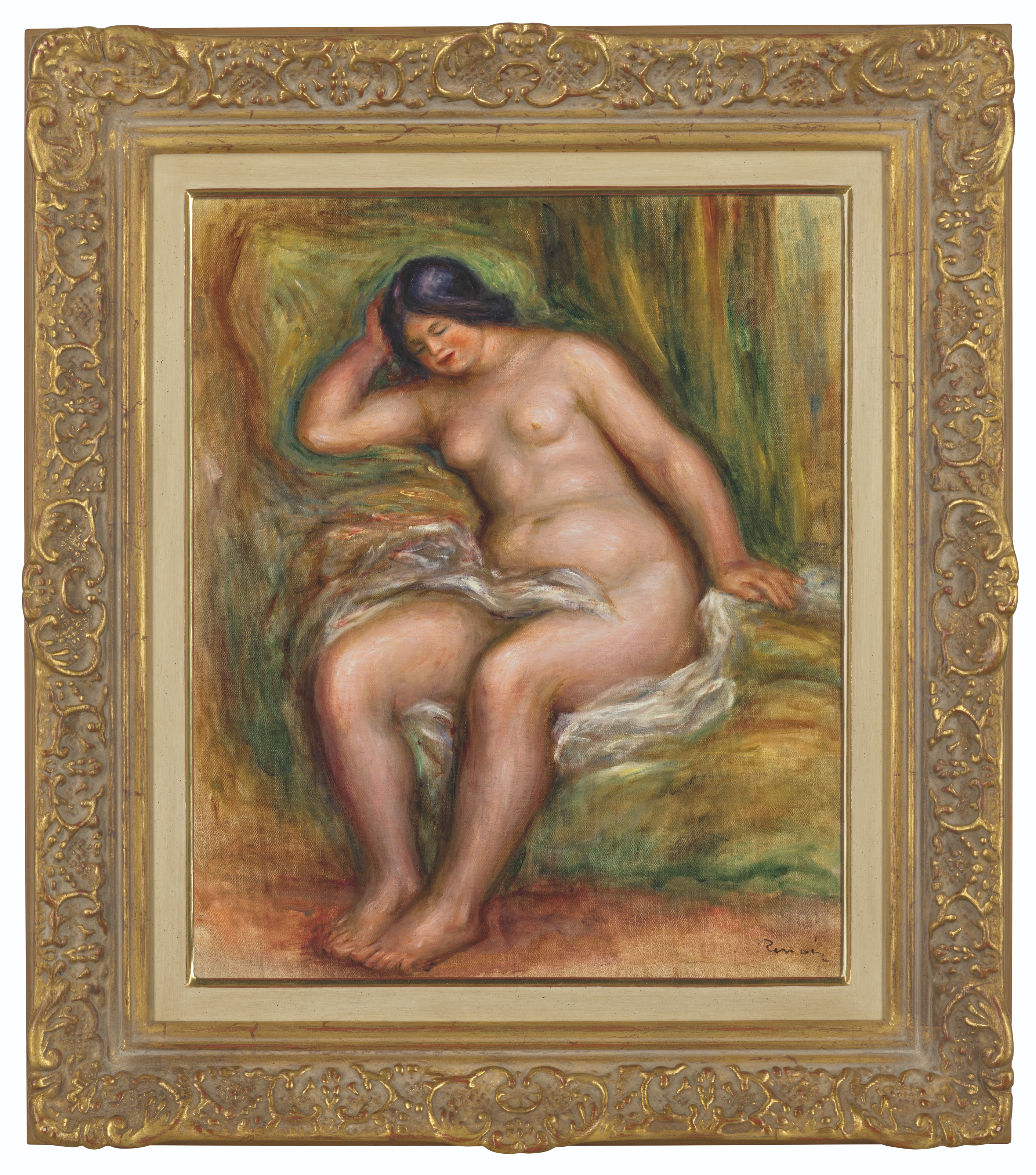 Pierre-Auguste Renoir — Девушка в новом костюме, которая подходит только для самых маленьких (в новом костюме), изображение 2