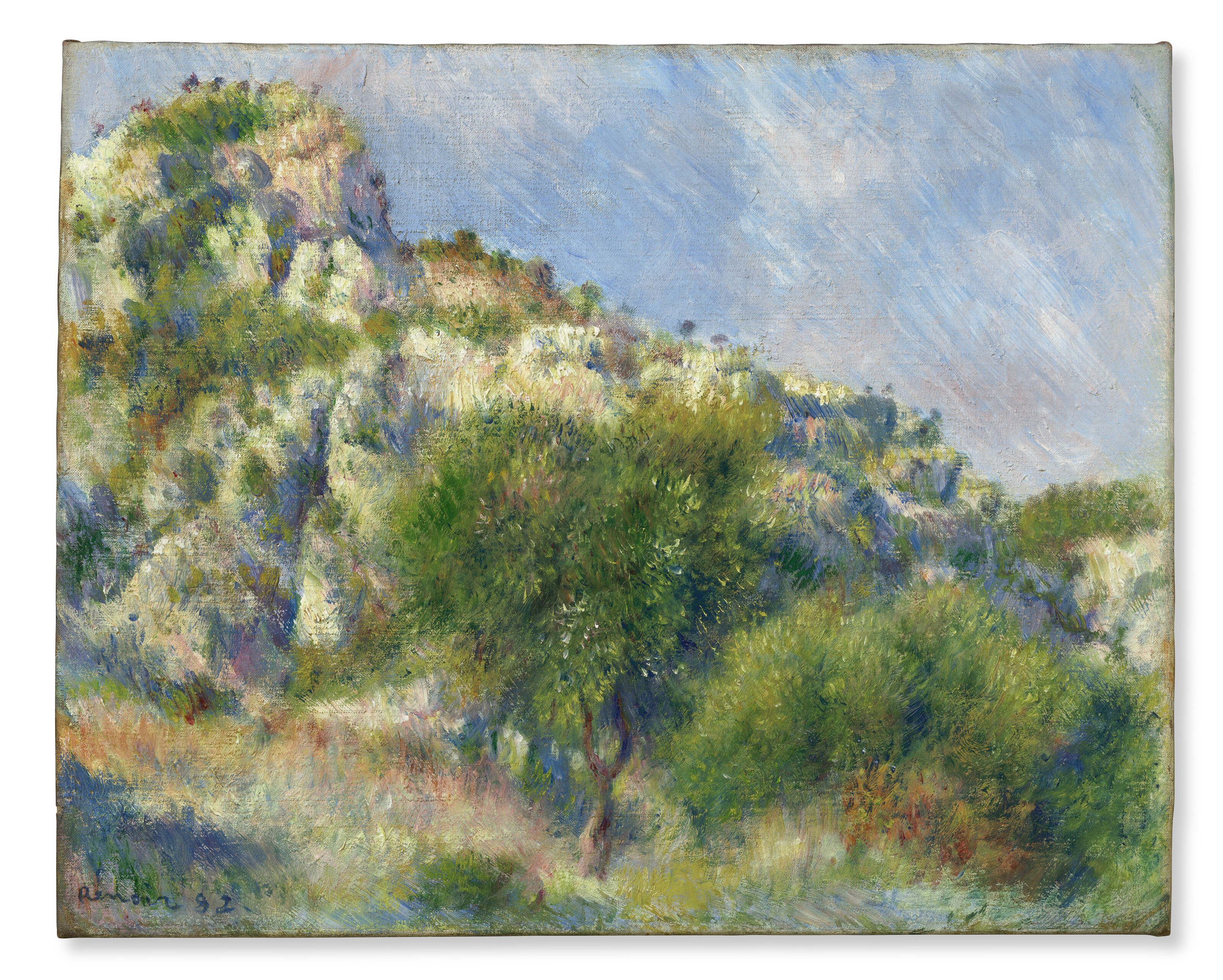 Pierre-Auguste Renoir — Рочерс-де-л'Эстак, изображение 2