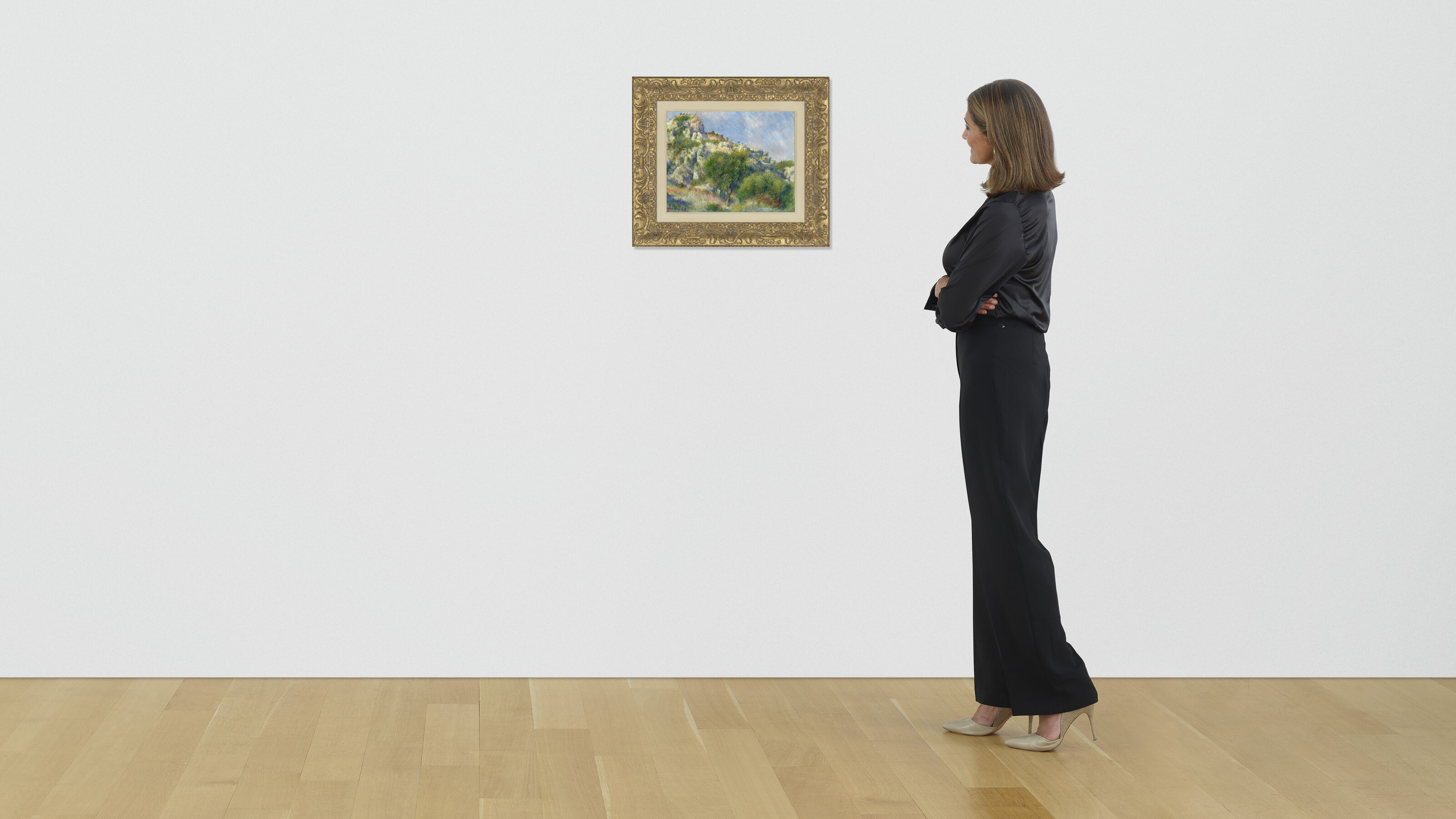 Pierre-Auguste Renoir — Рочерс-де-л'Эстак, изображение 4