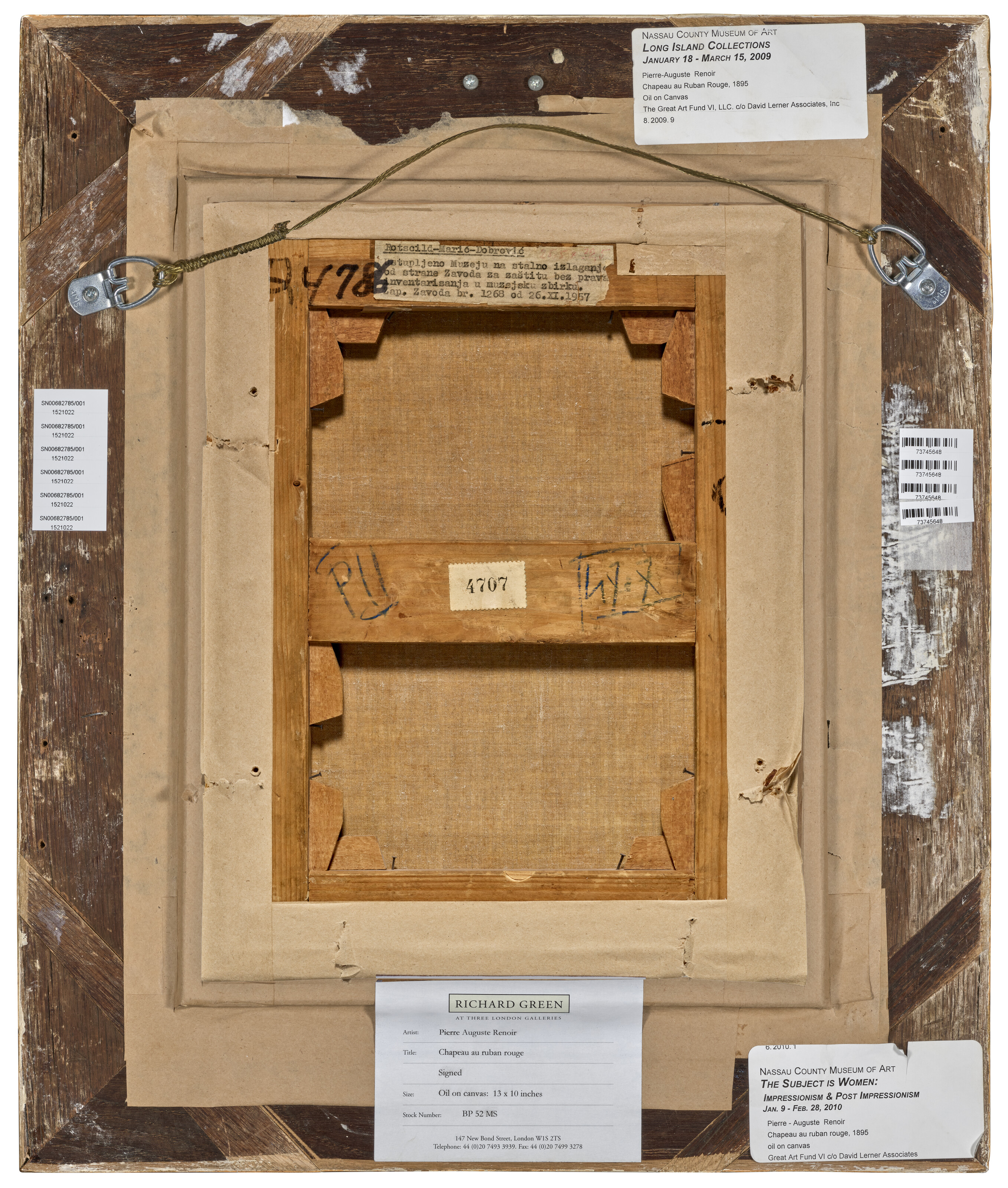 Pierre-Auguste Renoir — Два молодых человека в шапочке для румян, изображение 5
