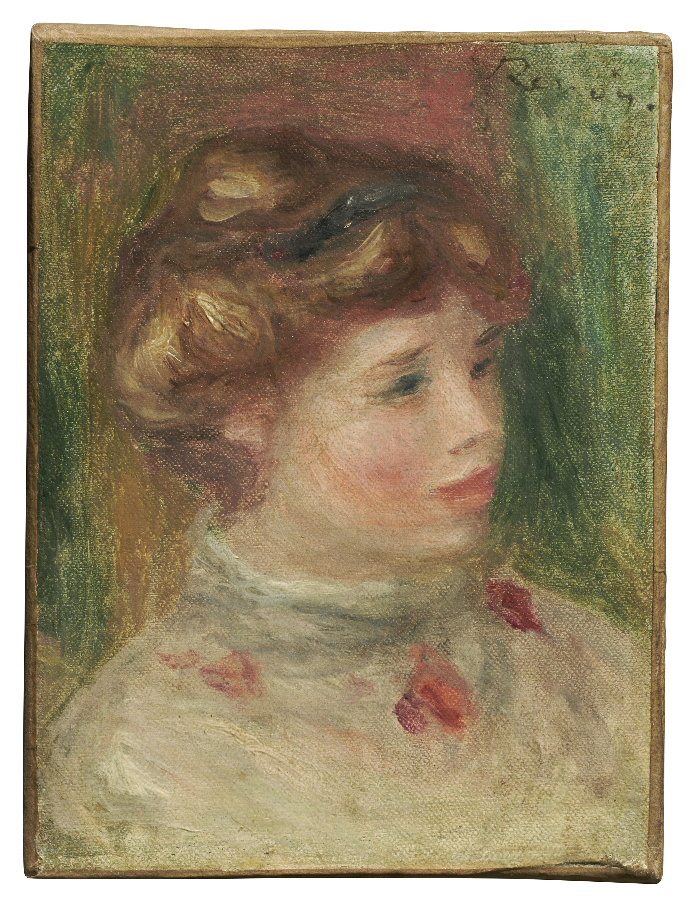 Pierre-Auguste Renoir — Женский портрет, изображение 2