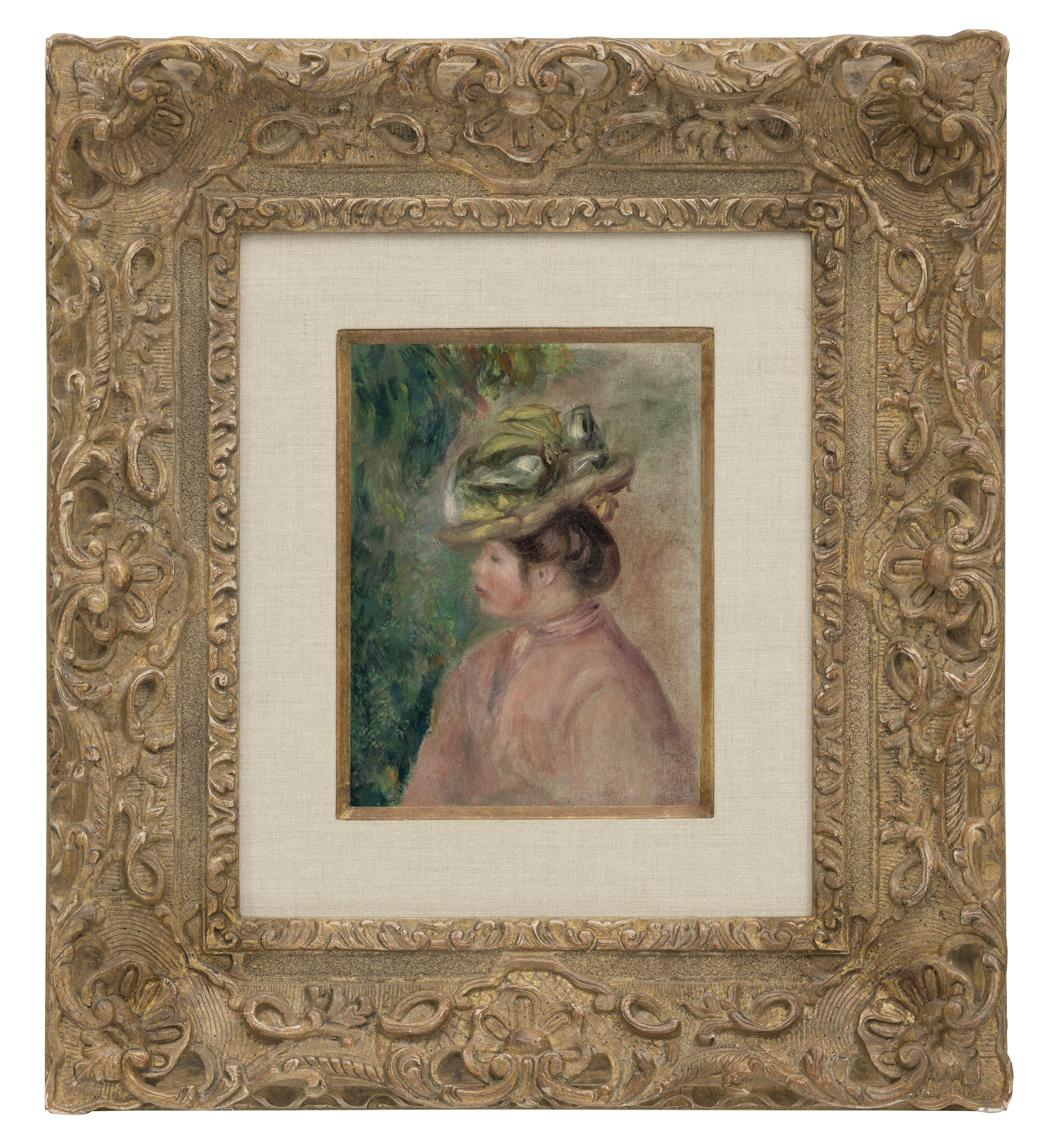 Pierre-Auguste Renoir — Женский профиль, изображение 3