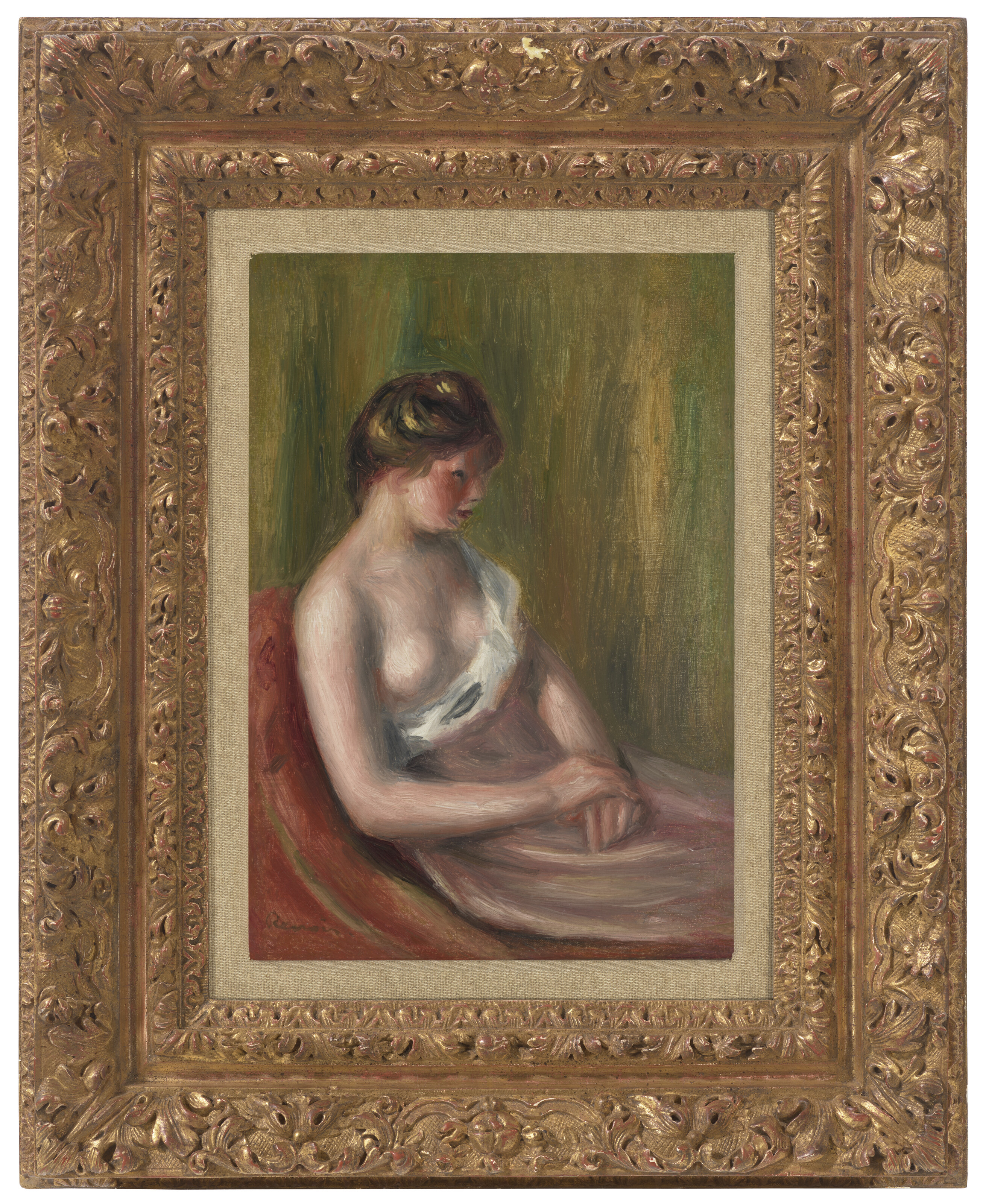 Pierre-Auguste Renoir — Женская осанка, изображение 3