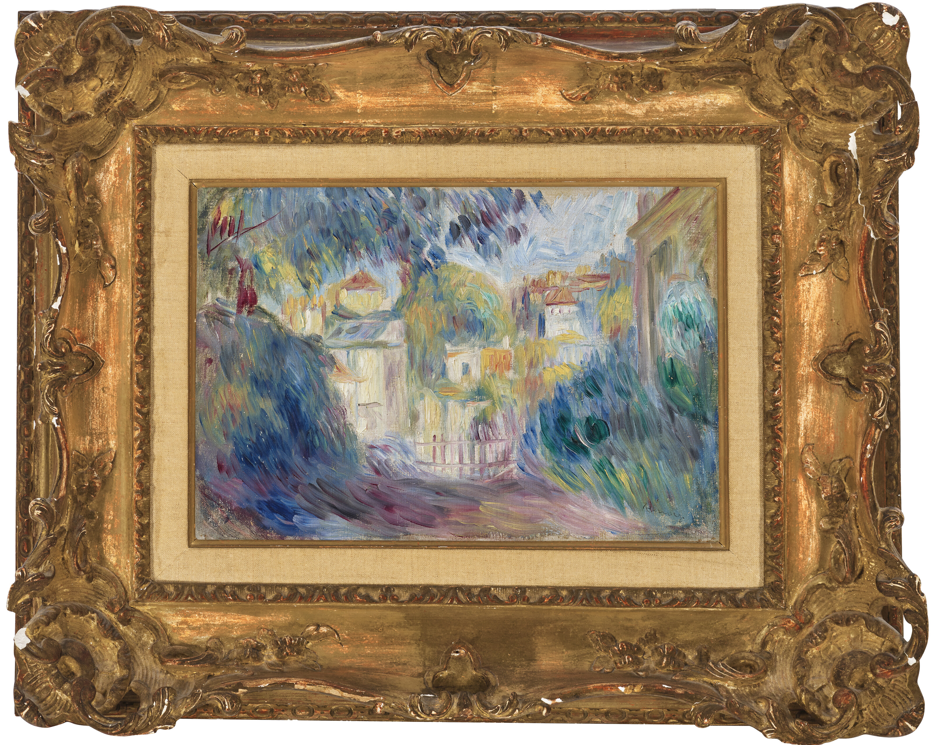 Pierre-Auguste Renoir — Сад на Монмартре, изображение 3