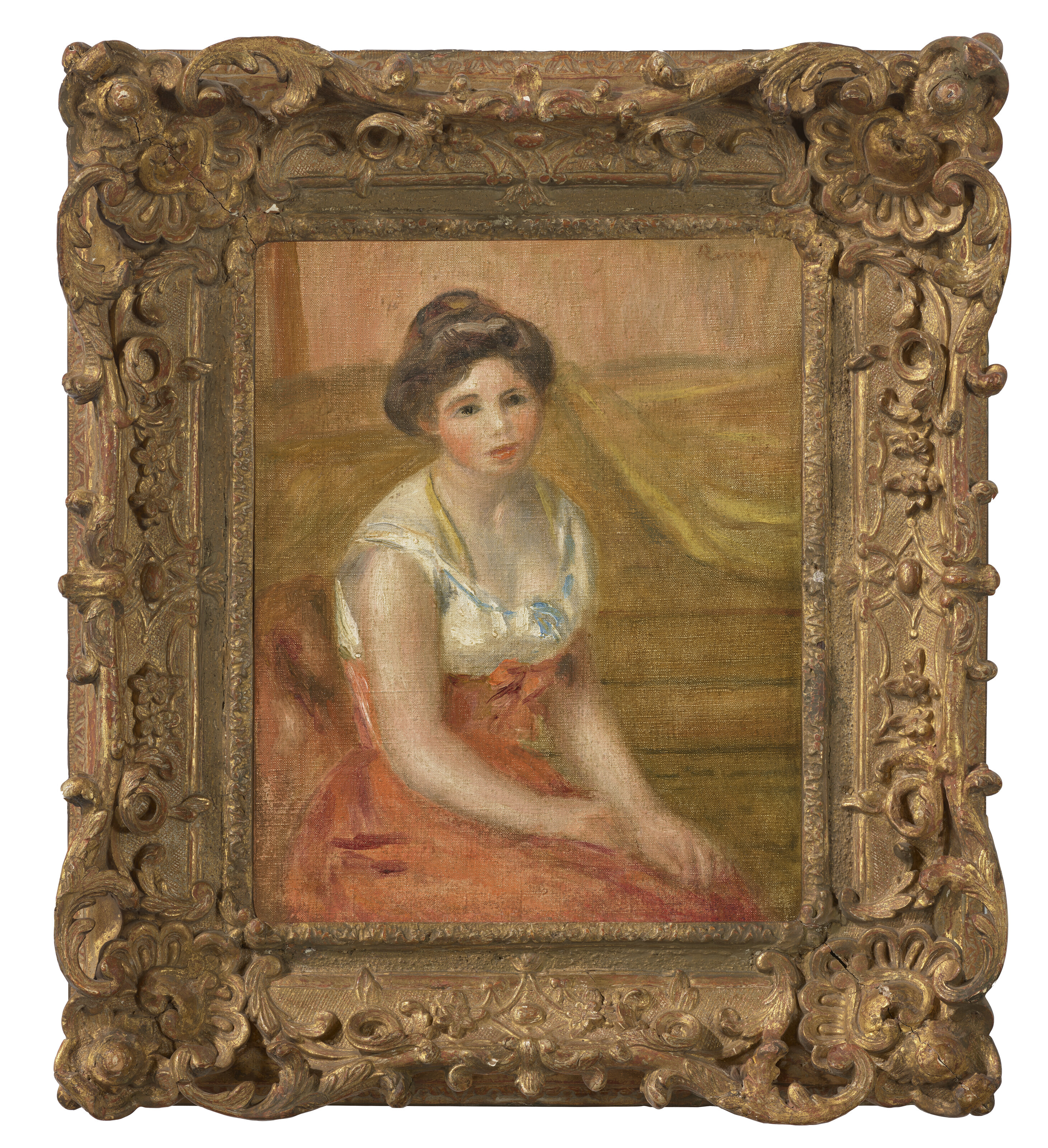 Pierre-Auguste Renoir — Женская осанка, изображение 2