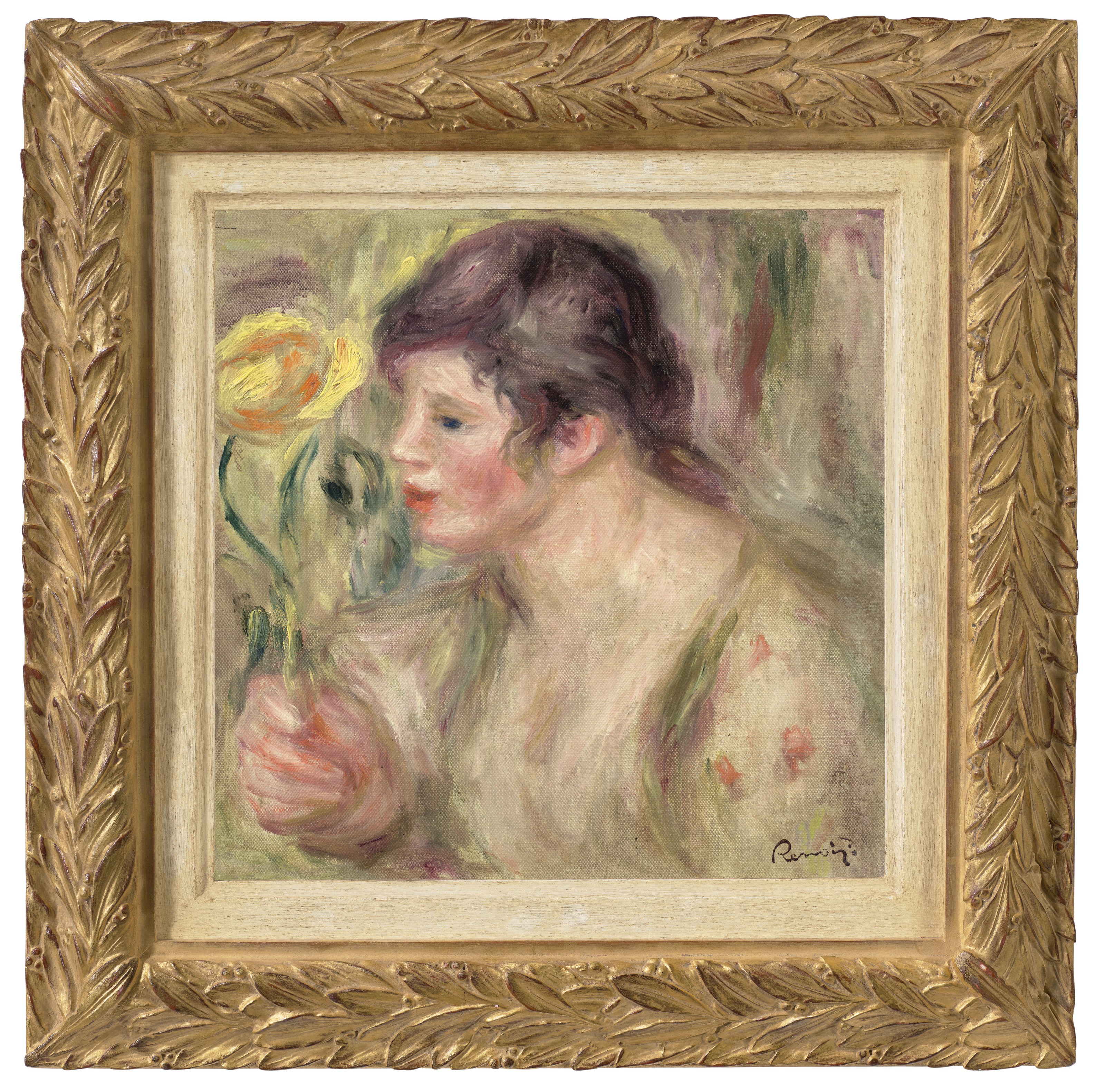 Pierre-Auguste Renoir — Женщина а-ля роза, изображение 2
