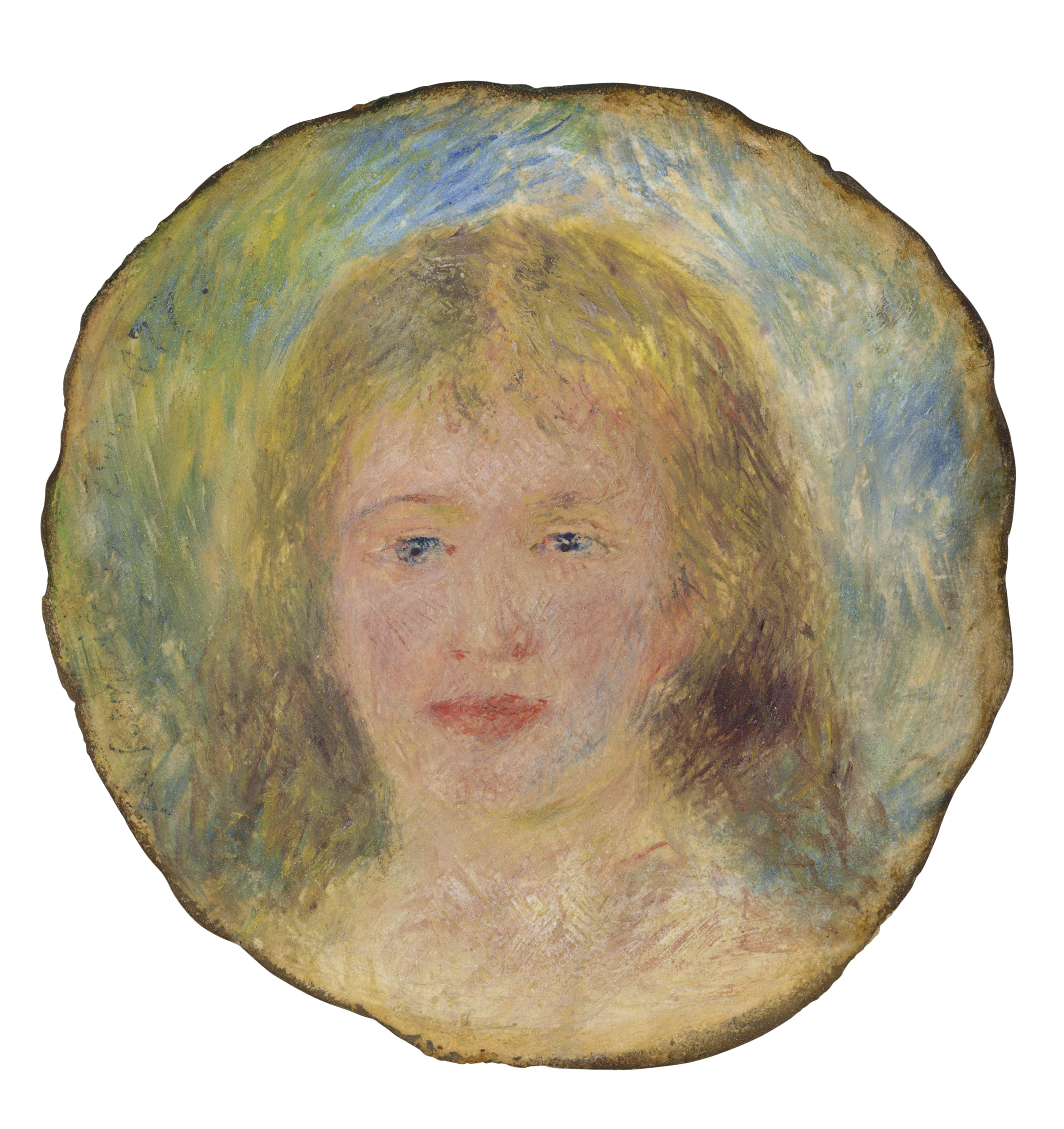Pierre-Auguste Renoir — Тет-а-тет с женщиной, Жанна Самари, изображение 2