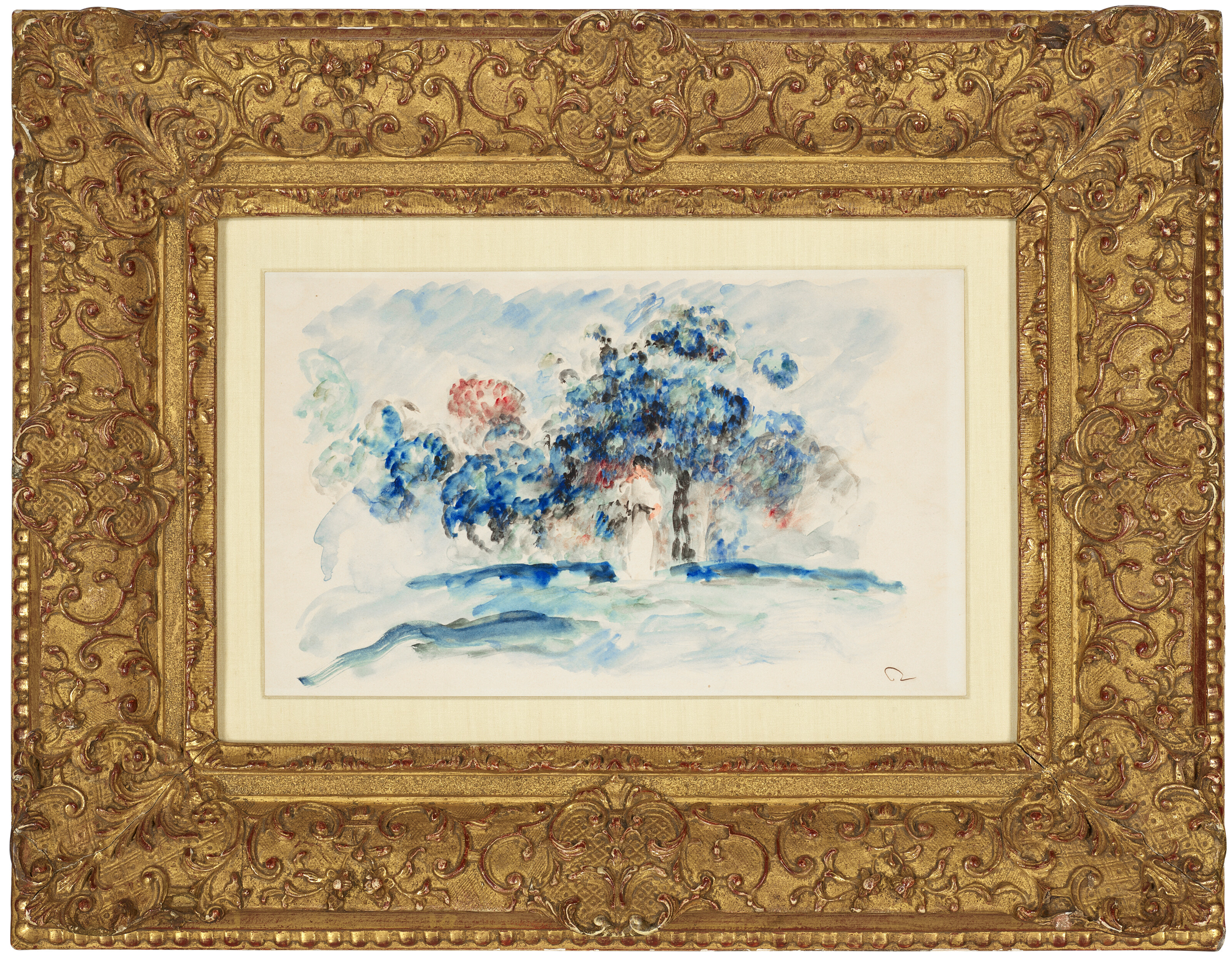 Pierre-Auguste Renoir — Молодая женщина в чистом виде без оплаты, изображение 2