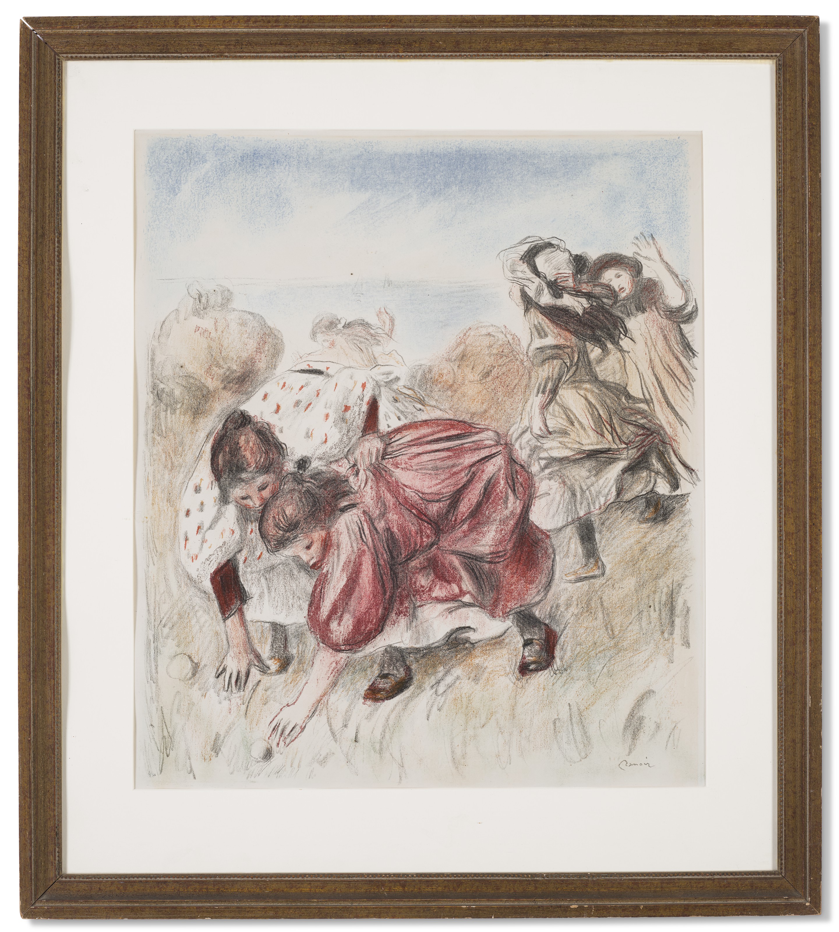 Pierre-Auguste Renoir — Танцующие на балу, изображение 2