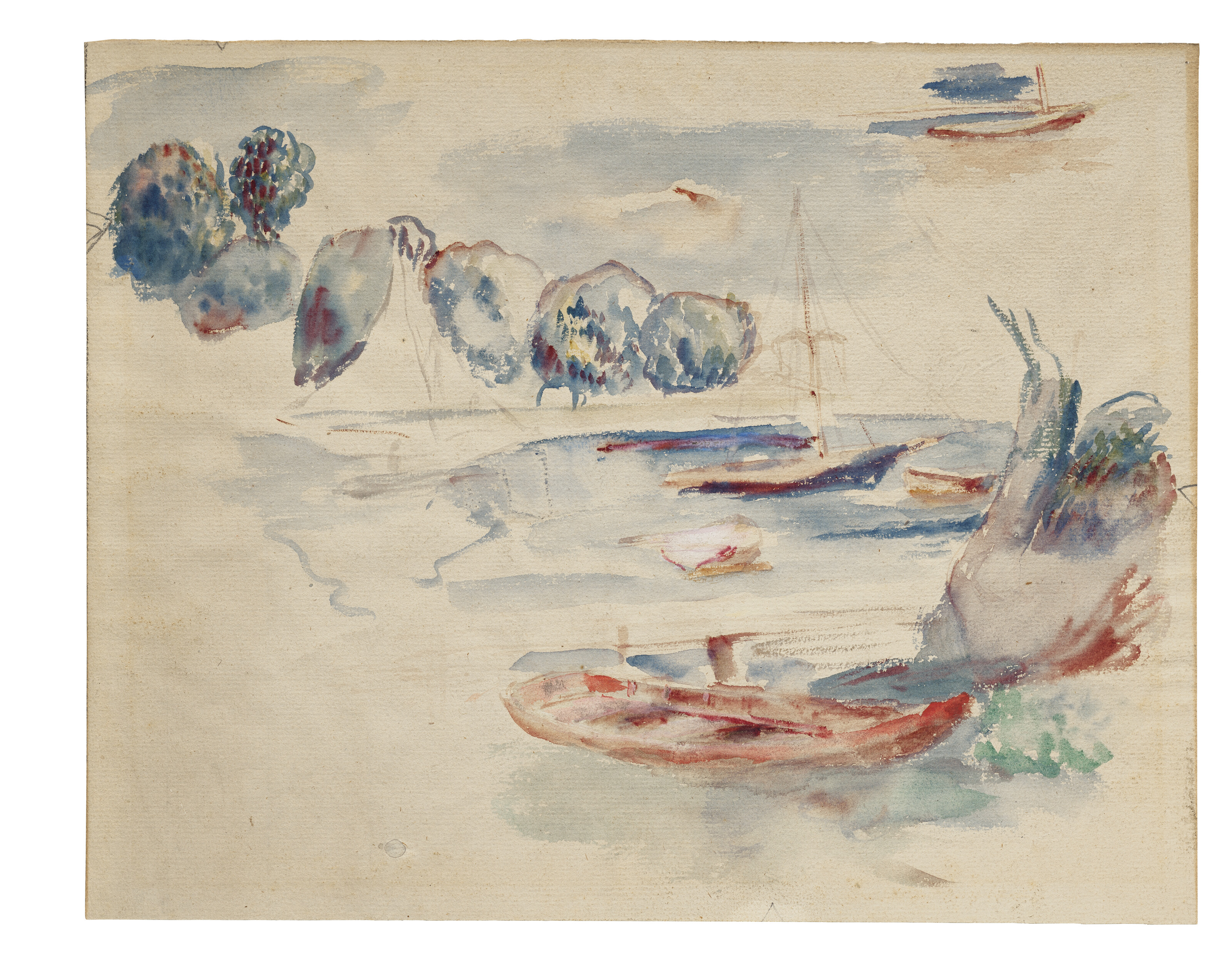 Pierre-Auguste Renoir — Этюды о бато, изображение 2