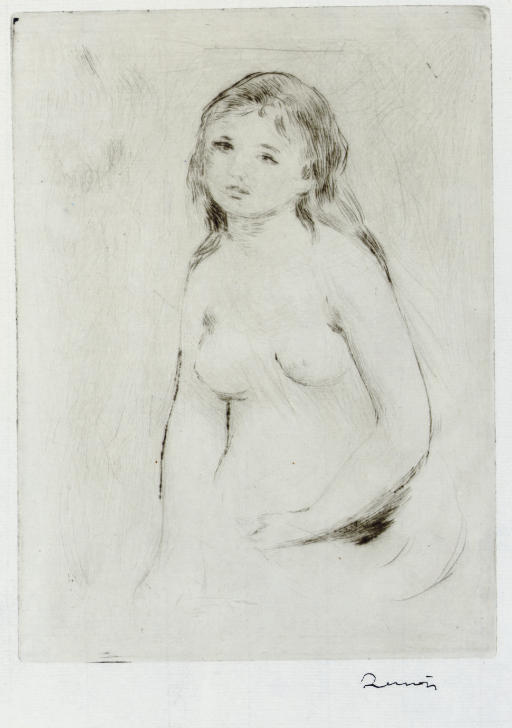Pierre-Auguste Renoir — Этюд для юной красавицы (Дельтейл; Стелла 16)