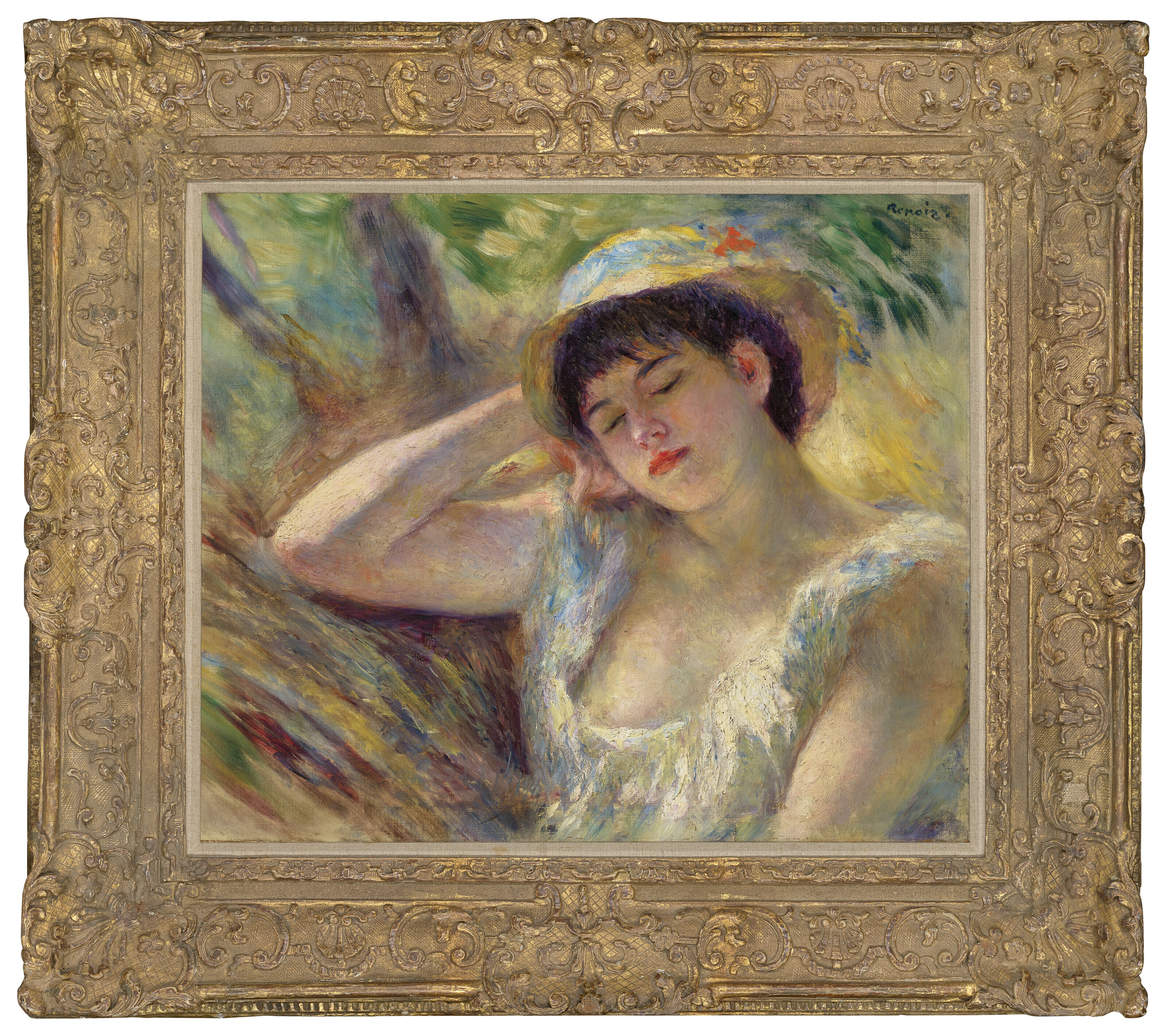 Pierre-Auguste Renoir — Молодая девушка, которая спит (La dormeuse), изображение 2