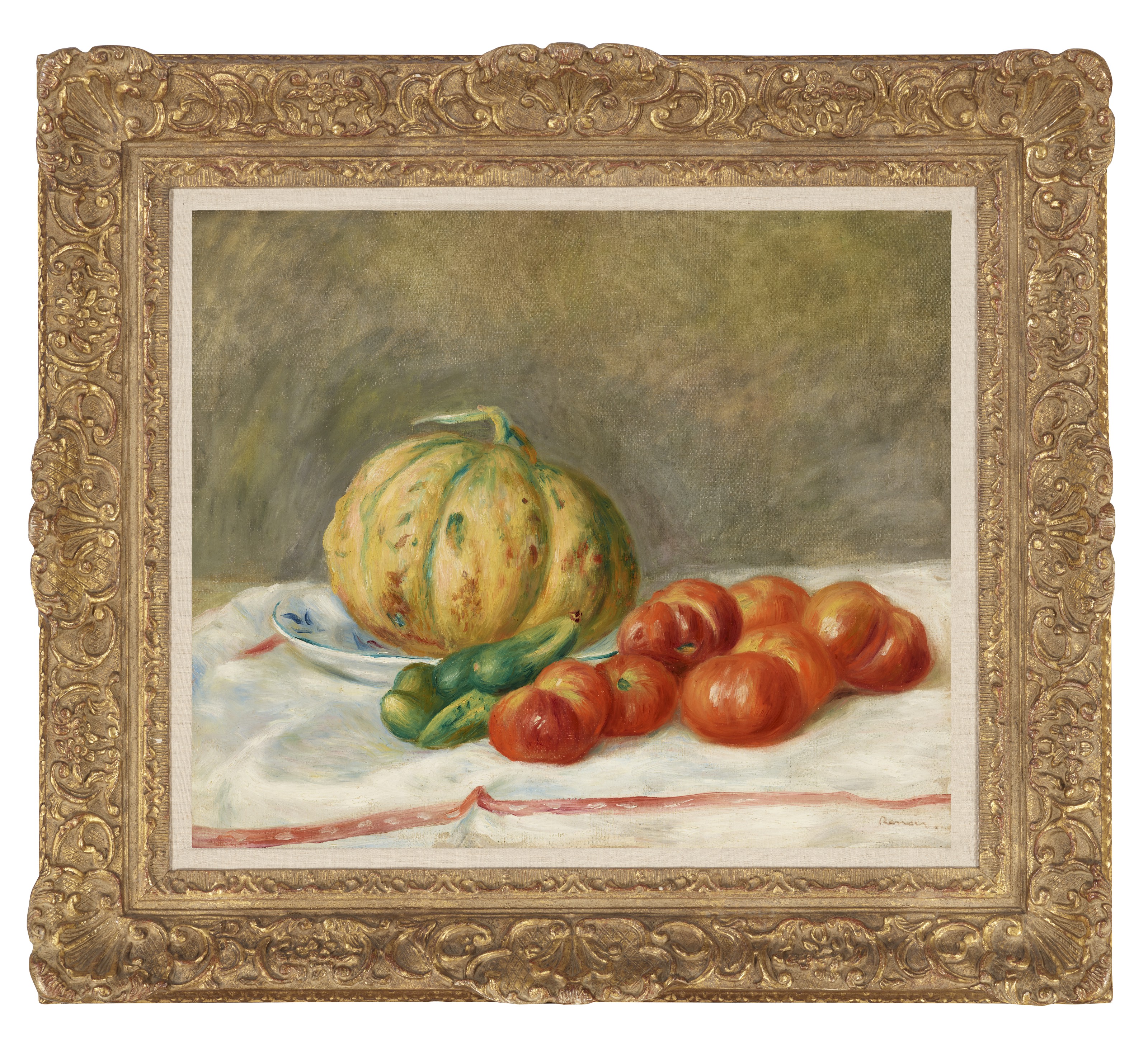 Pierre-Auguste Renoir — Дыня и помидоры, изображение 2