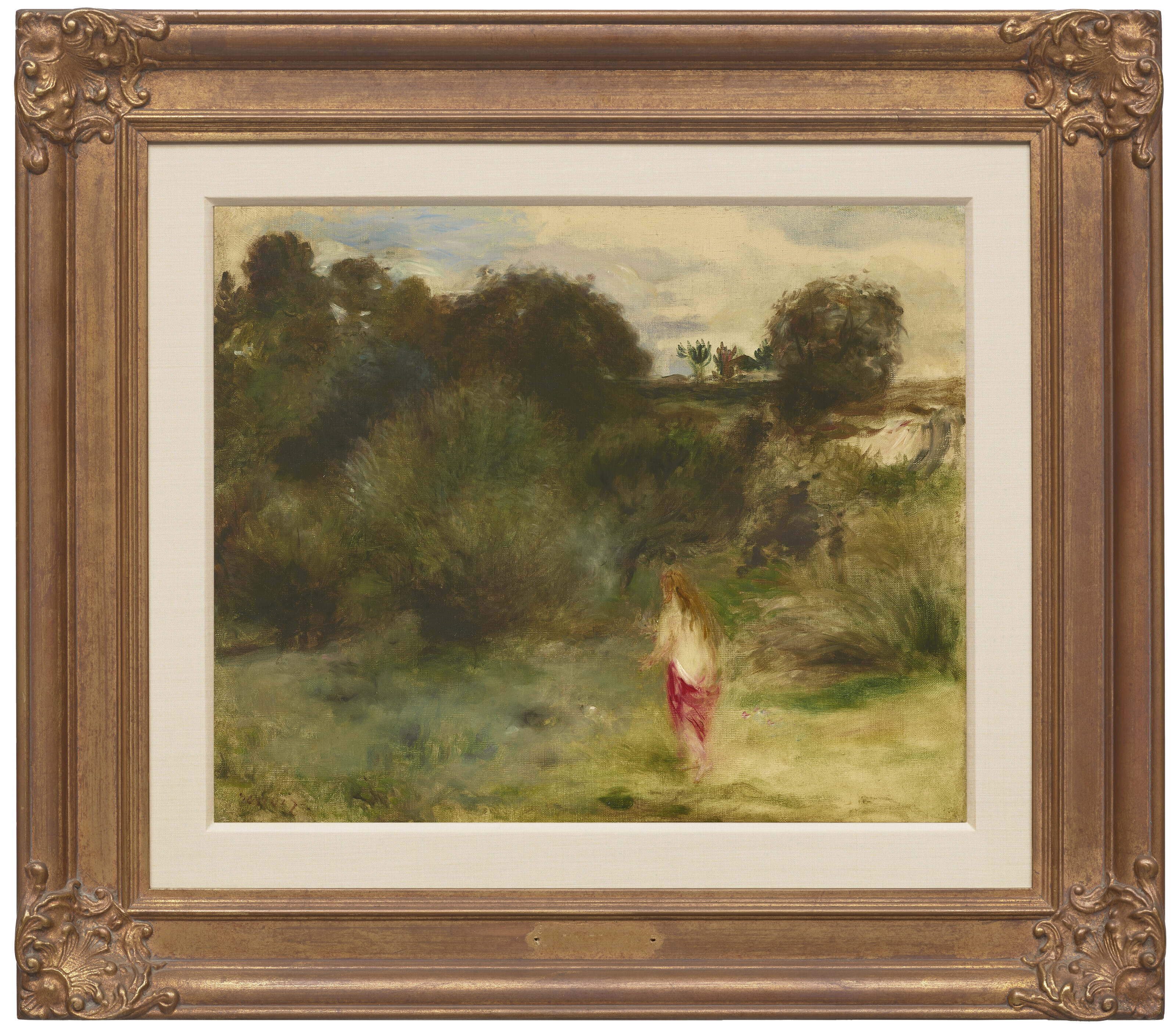 Pierre-Auguste Renoir — Румяная женщина без оплаты, изображение 3