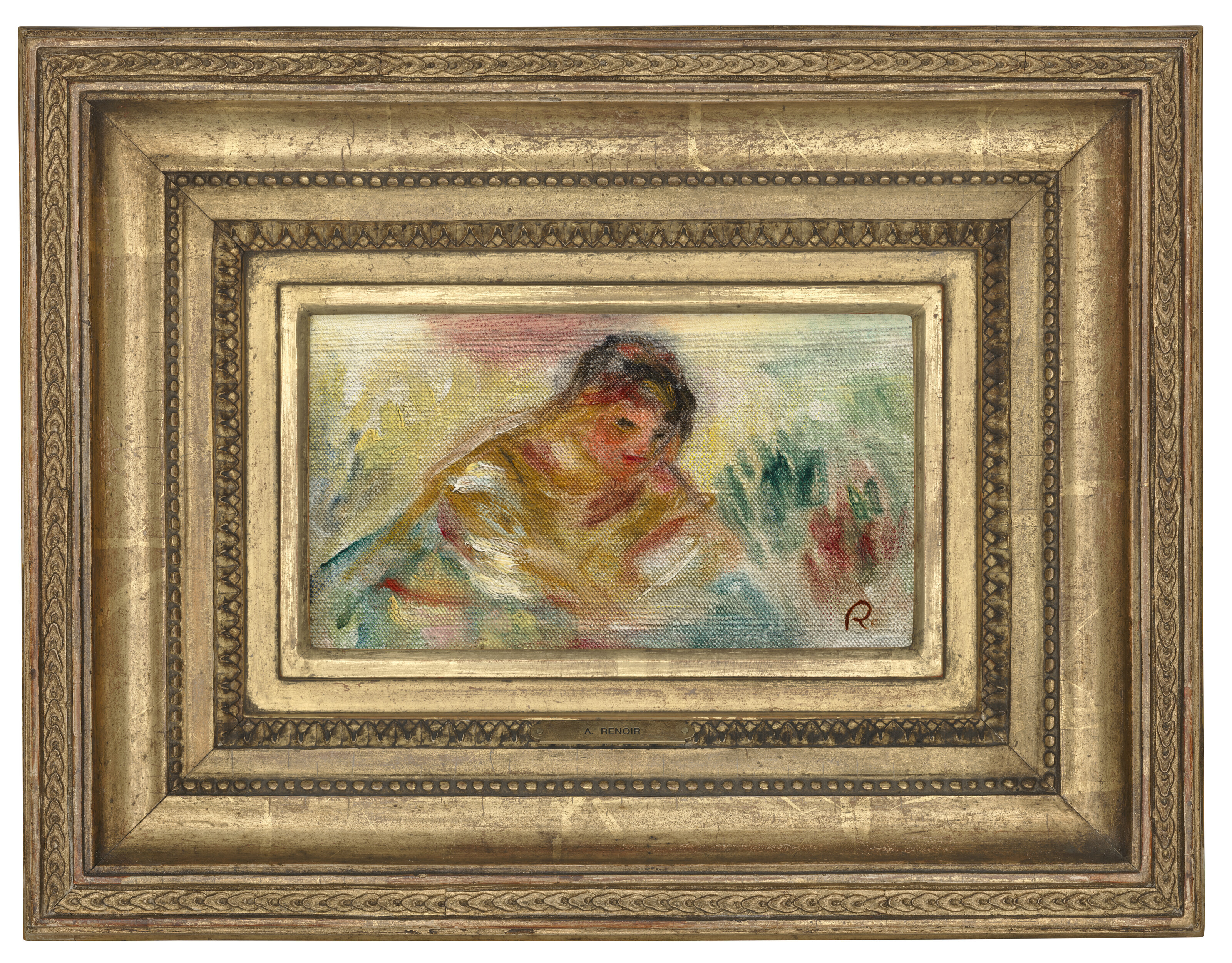 Pierre-Auguste Renoir — Бюст женщины (фрагмент), изображение 2