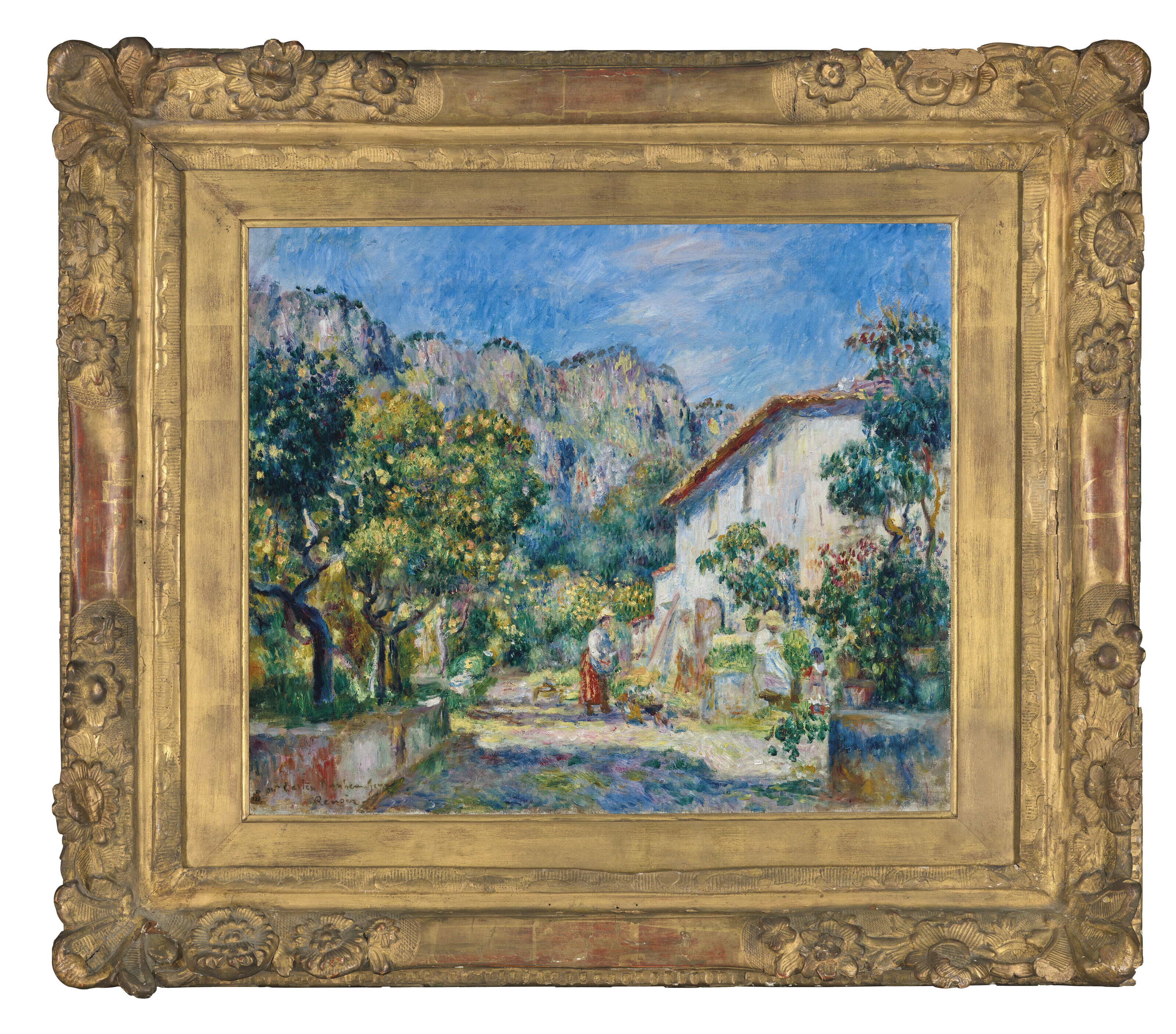 Pierre-Auguste Renoir — Ферма Маньяноск у виллы Рейно, Грасс, изображение 4