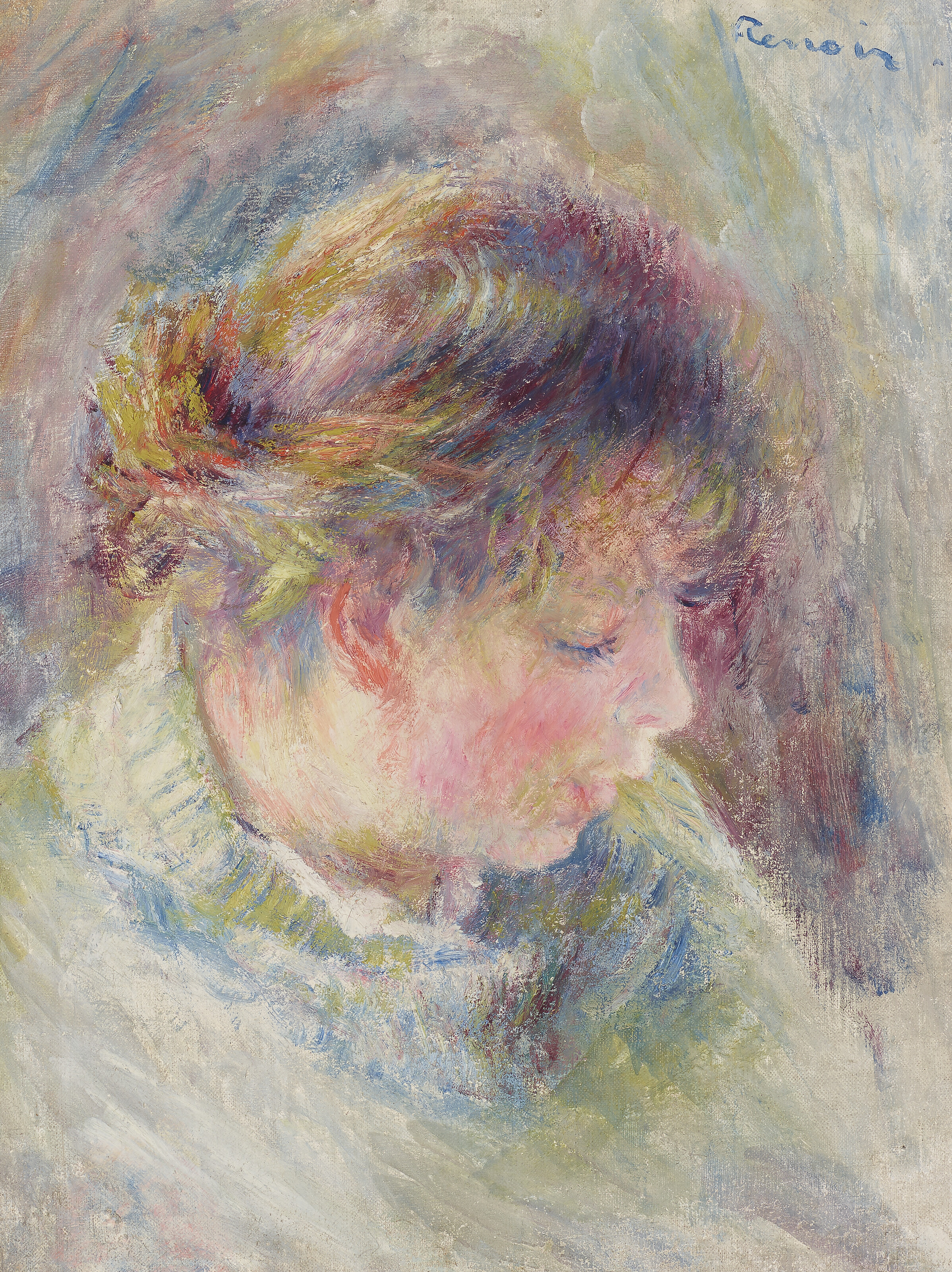 Pierre-Auguste Renoir — Наедине с молодой девушкой