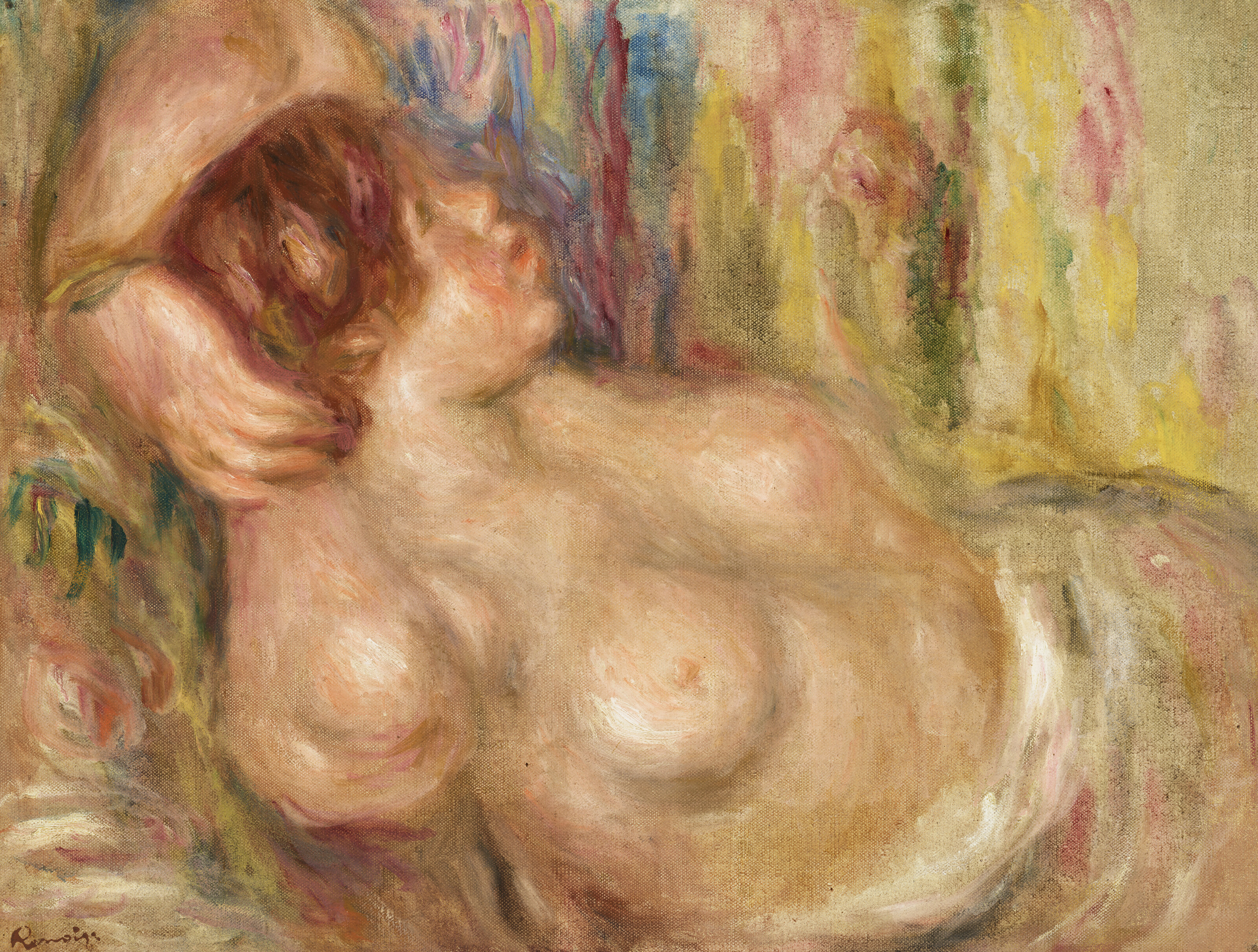 Pierre-Auguste Renoir — Женщина а-ля пуатрин в новом обличье