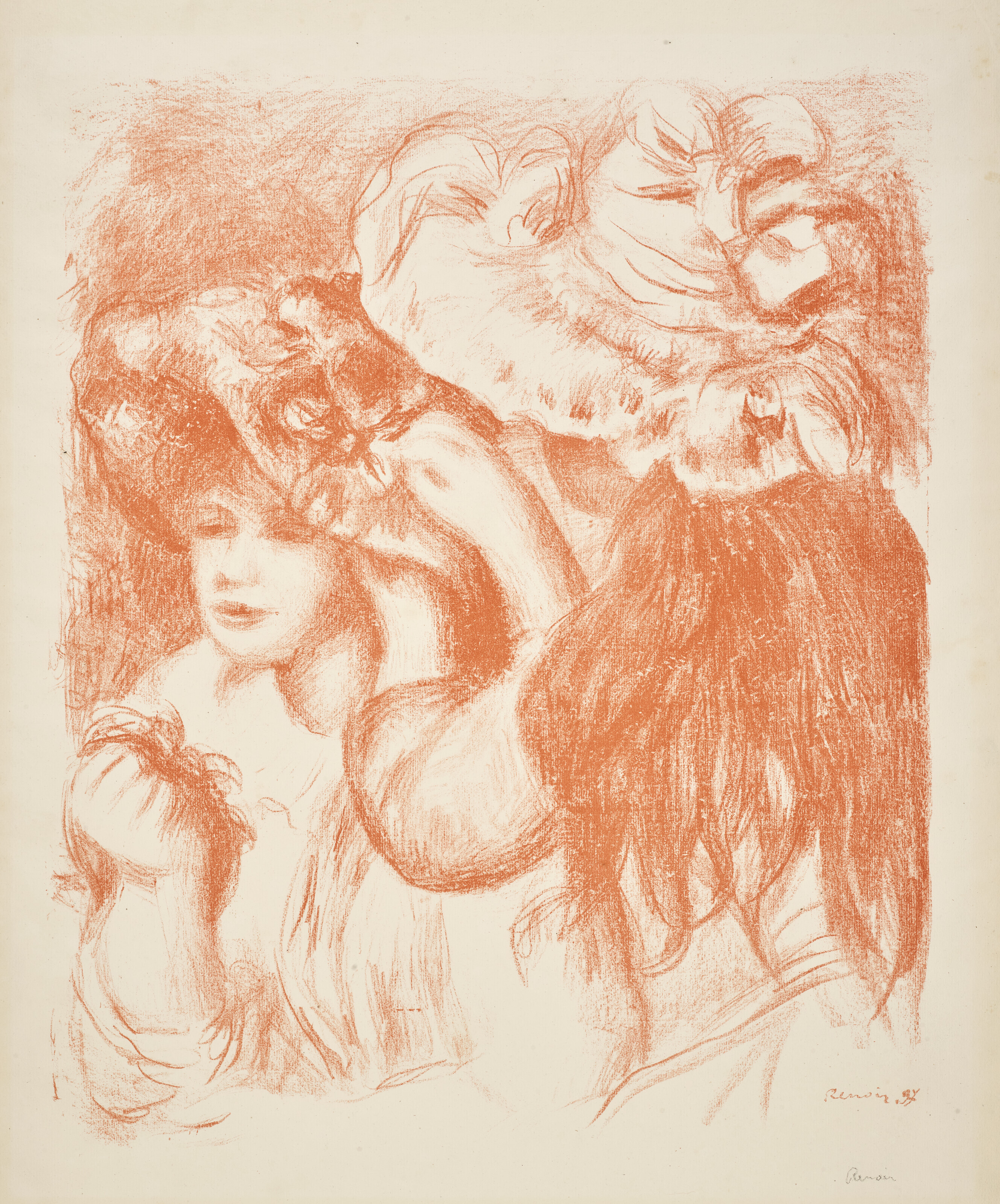 Pierre-Auguste Renoir — Вводная часть эпиляции, 1-й планш