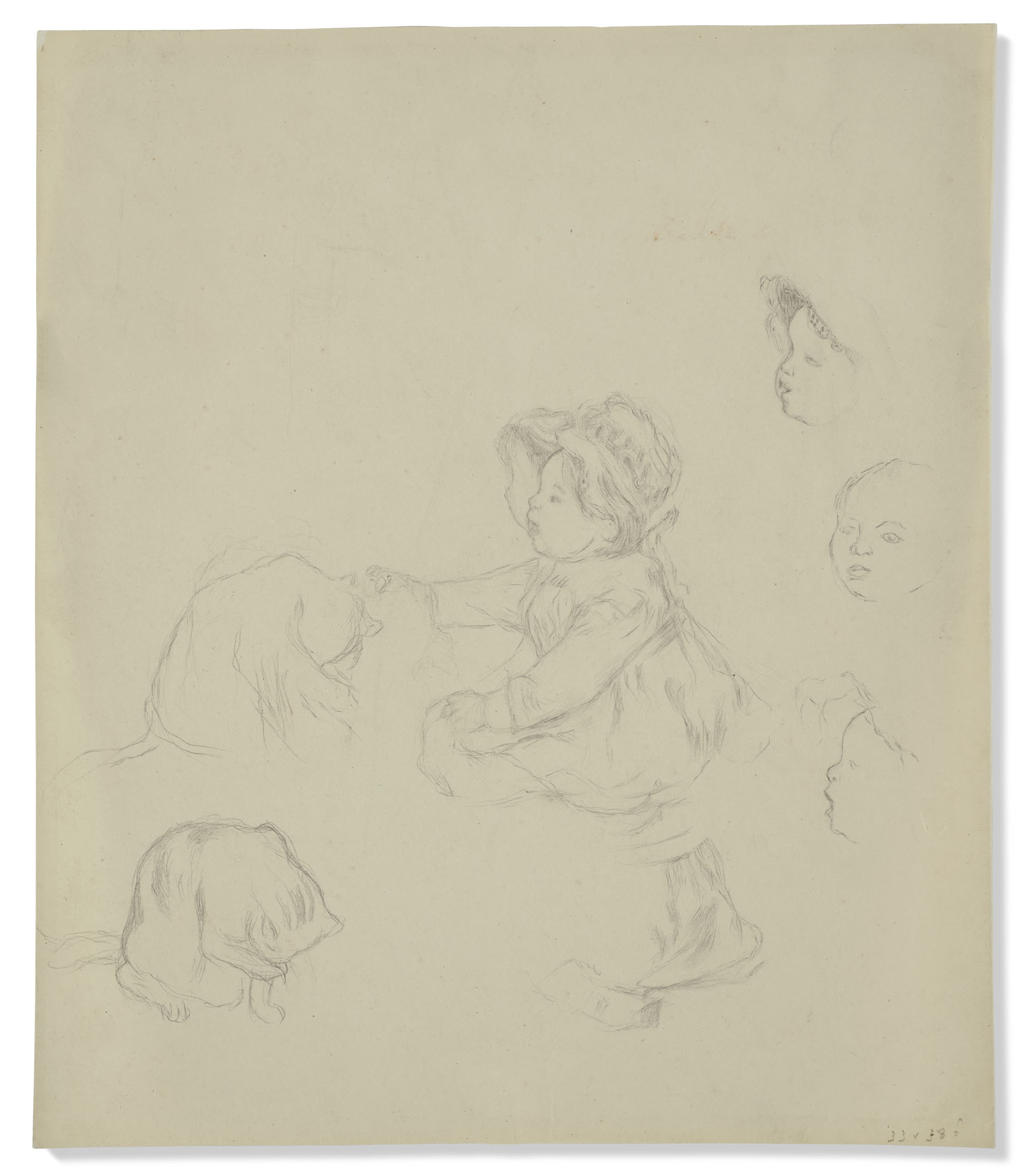Pierre-Auguste Renoir — Этюд от души поболтать
