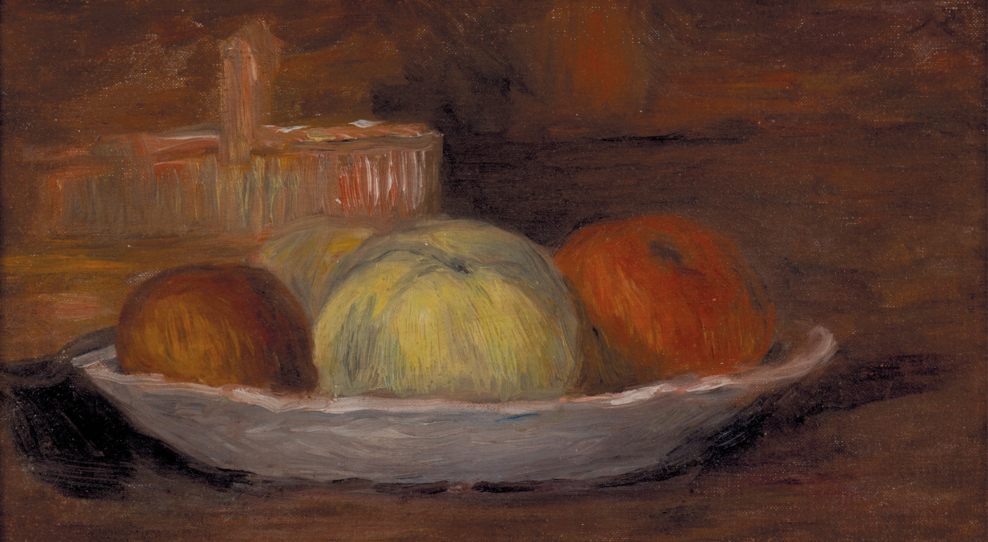 Pierre-Auguste Renoir — Цветы, которые танцуют на платьях и панье