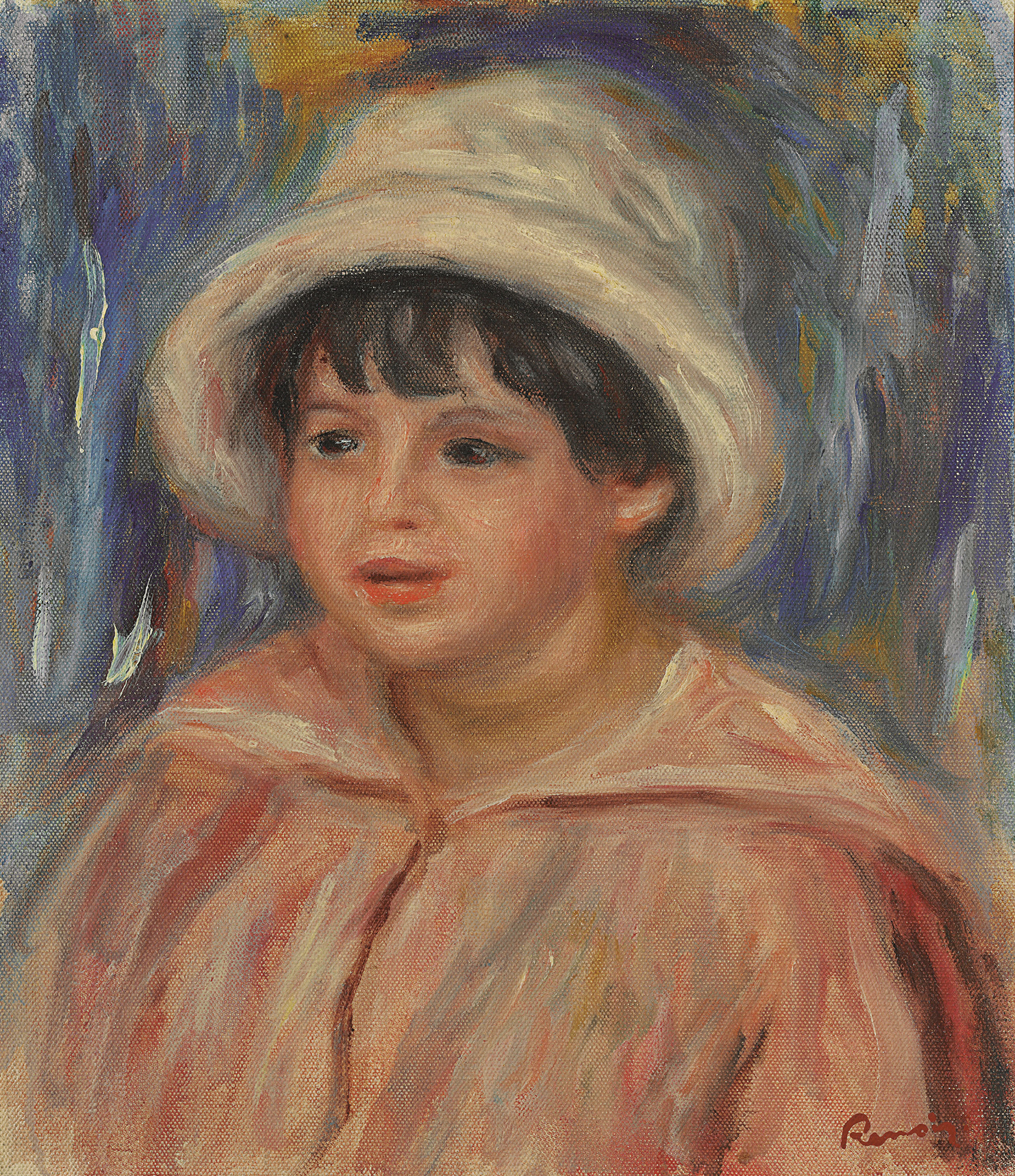 Pierre-Auguste Renoir — Портрет Клода Ренуара, сына Пьера Ренуара