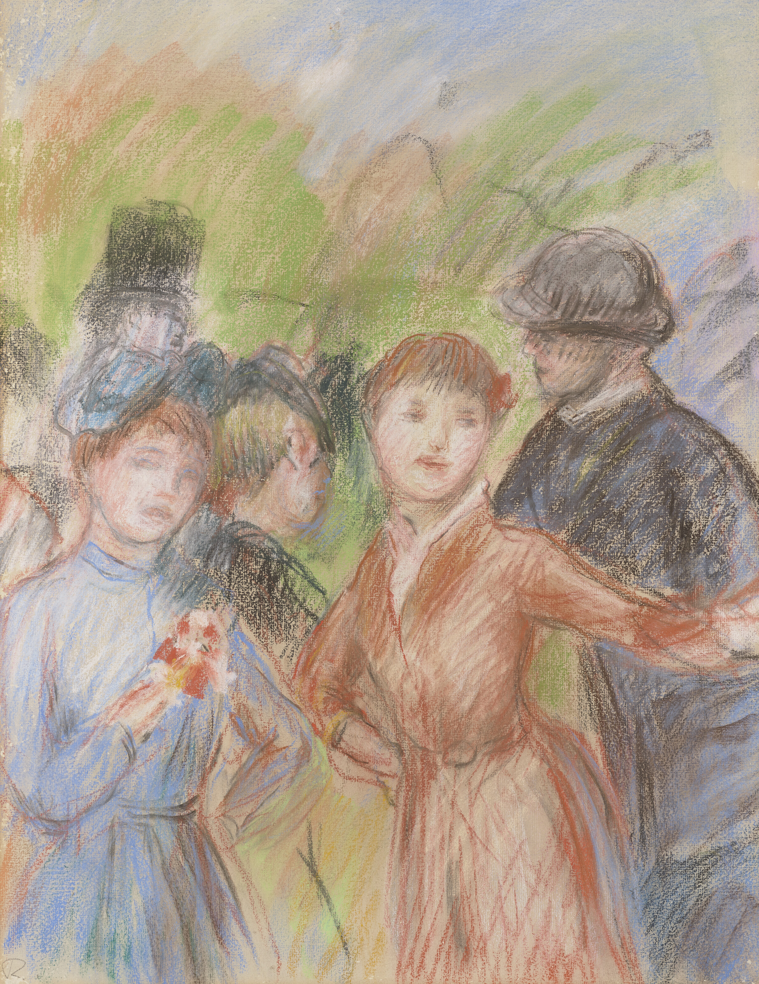 Pierre-Auguste Renoir — Буживаль, Большие бульвары