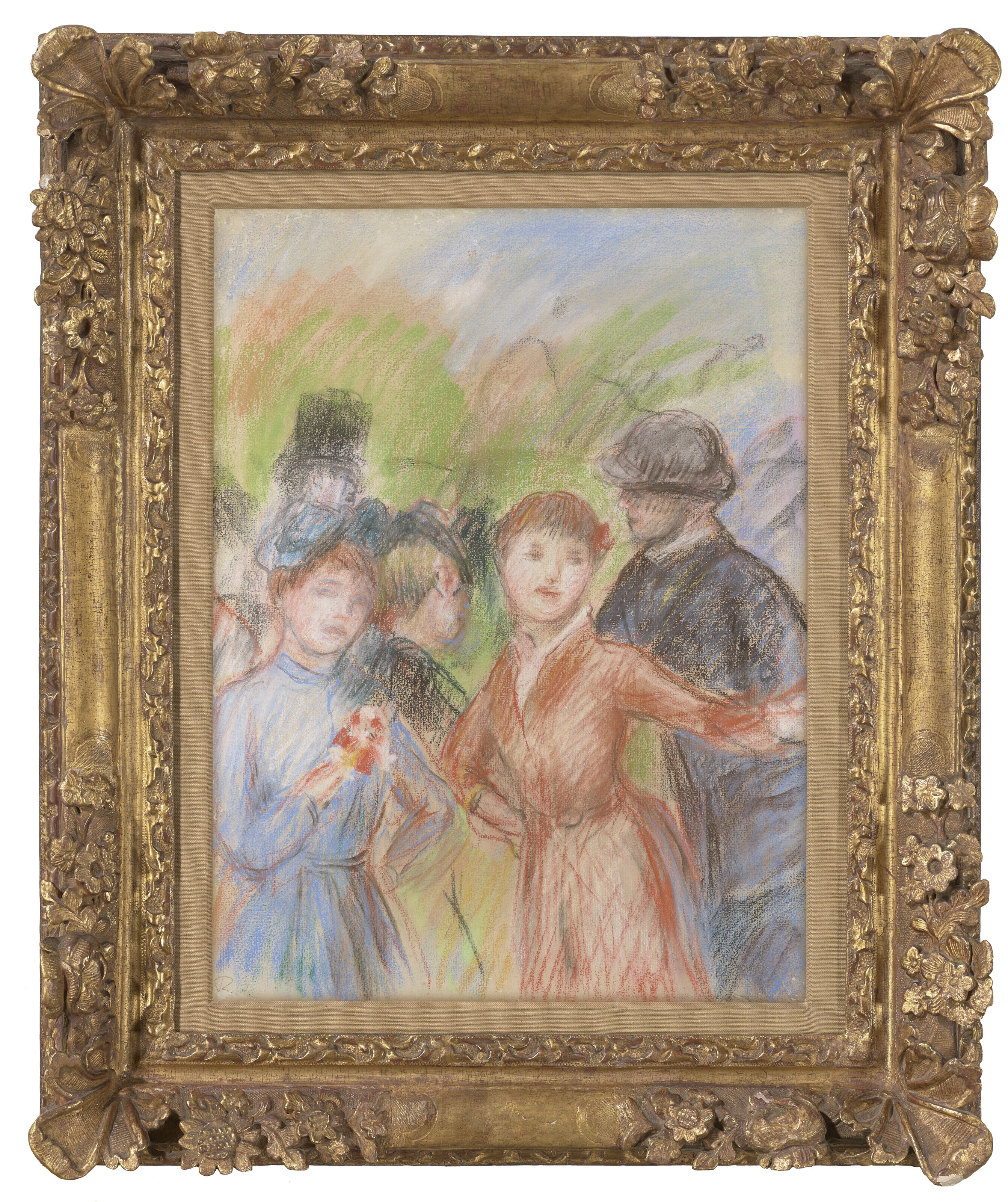 Pierre-Auguste Renoir — Буживаль, Большие бульвары, изображение 2