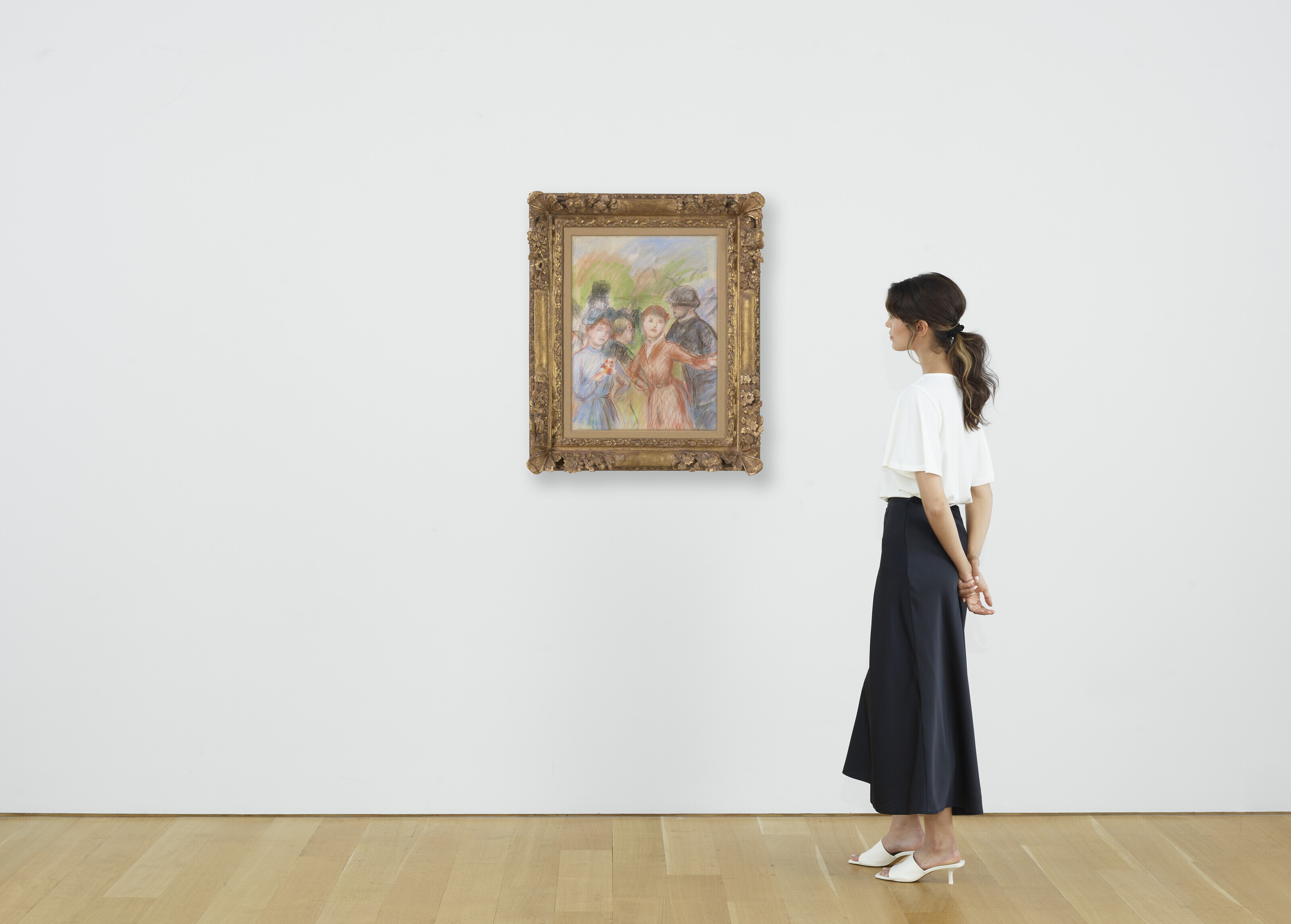 Pierre-Auguste Renoir — Буживаль, Большие бульвары, изображение 5